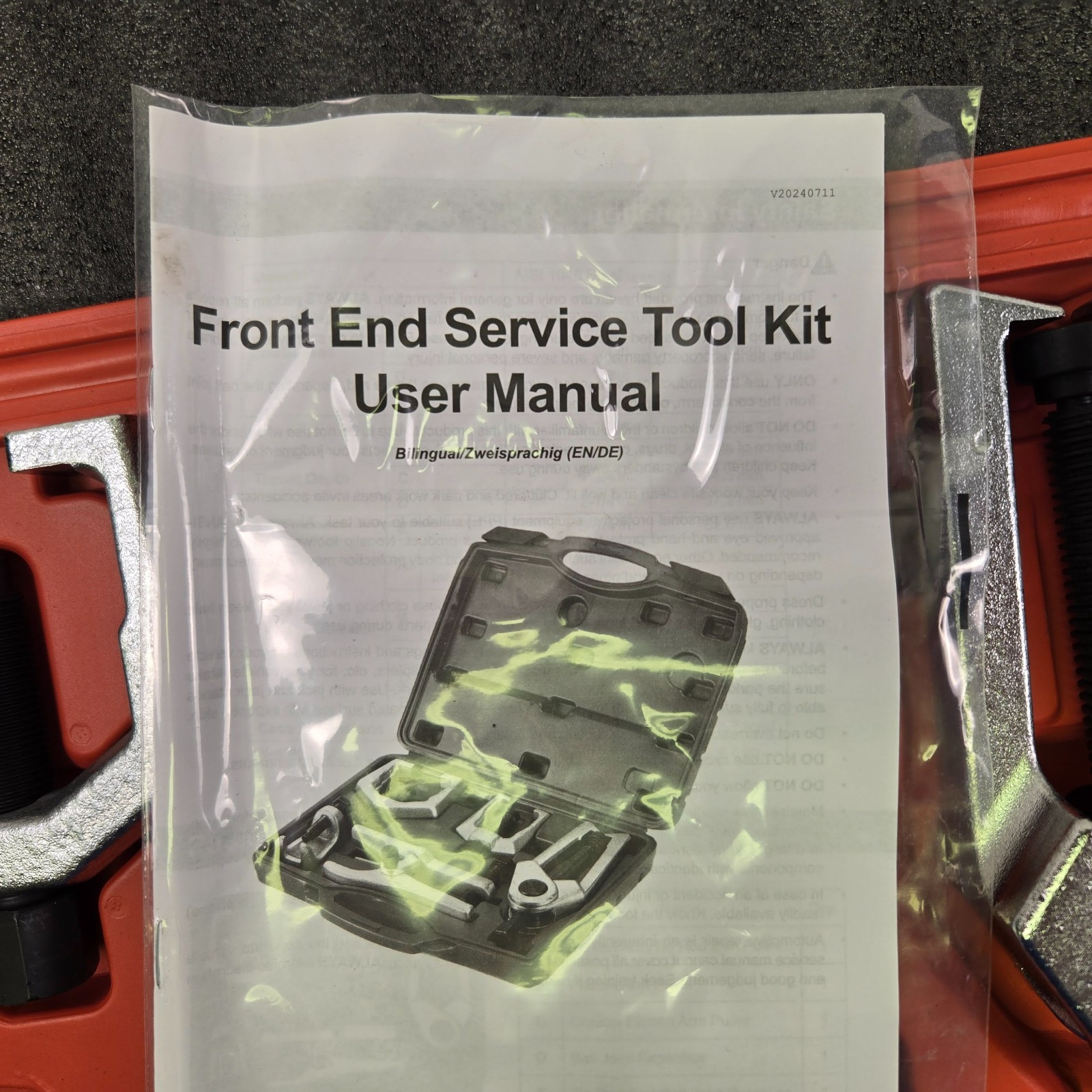 OMT Ball Joint Separator Tie Rod End Remover Tool Set – Incomplete Missing PCS
