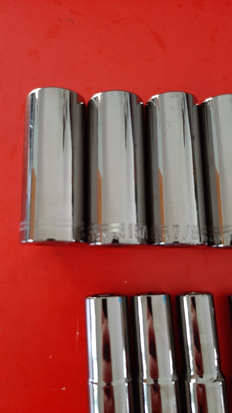 New Craftsman OVERDRIVE 1/2″ Drive SAE 11pc Deep Socket Set 3/8″ to 1″ 6pt Point