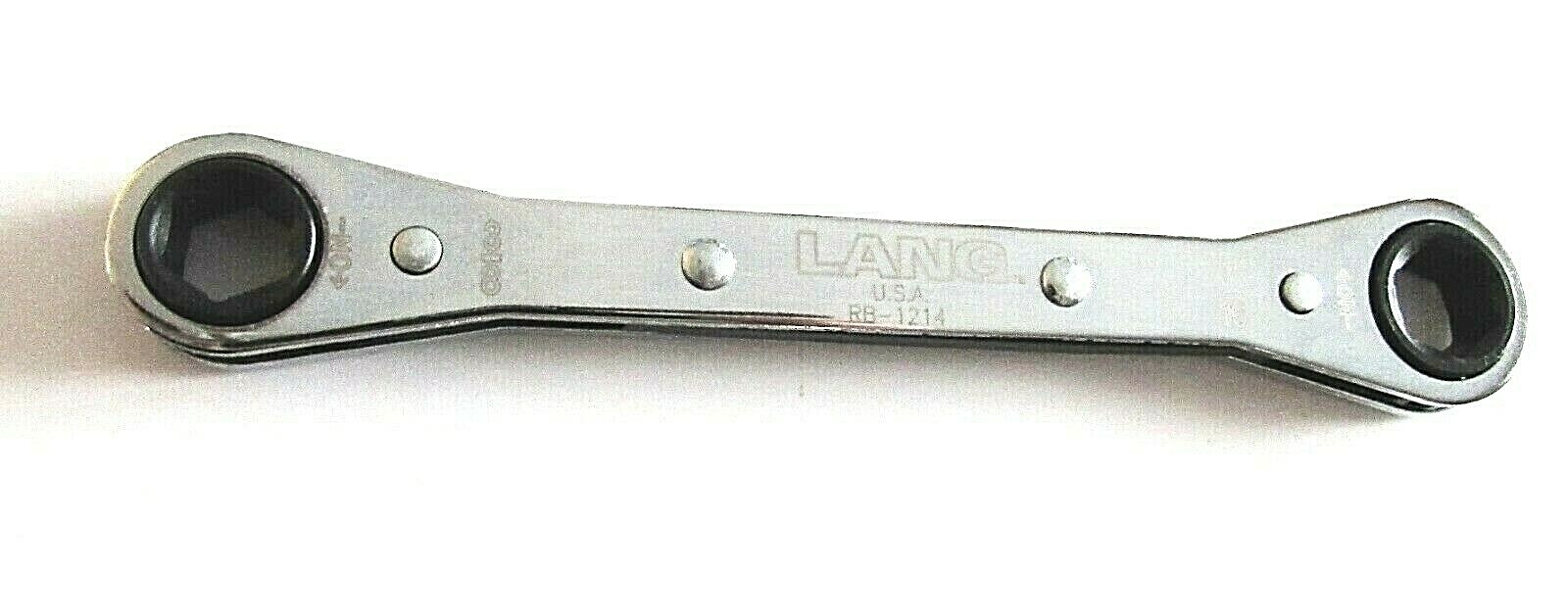 Lang 3/8″ x 7/16″ Flat Ratcheting Box Wrench RB-1214