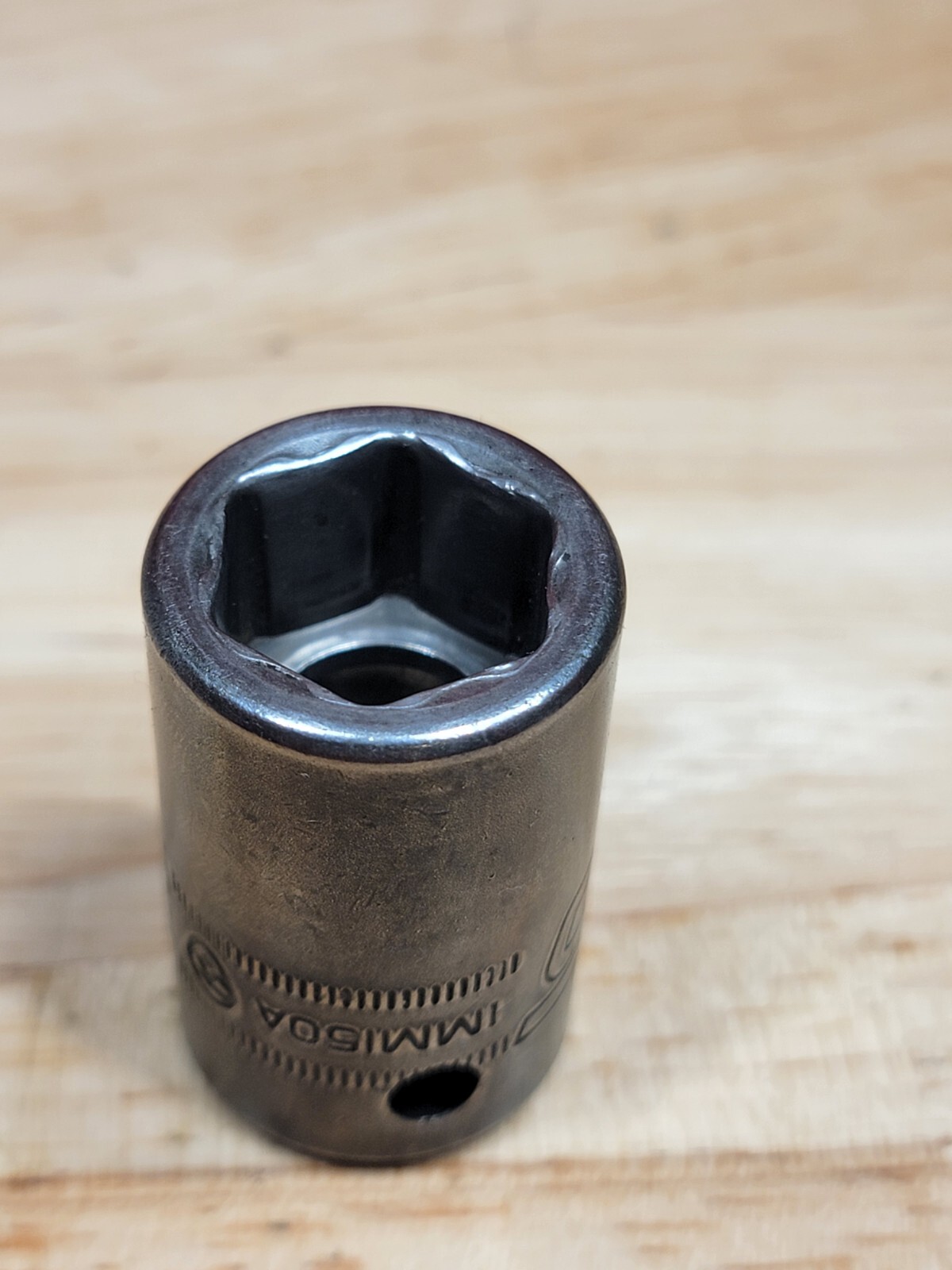 Snap-on Tools IMM150A 15mm 1/2″ Drive 6-Point Shallow Impact Socket