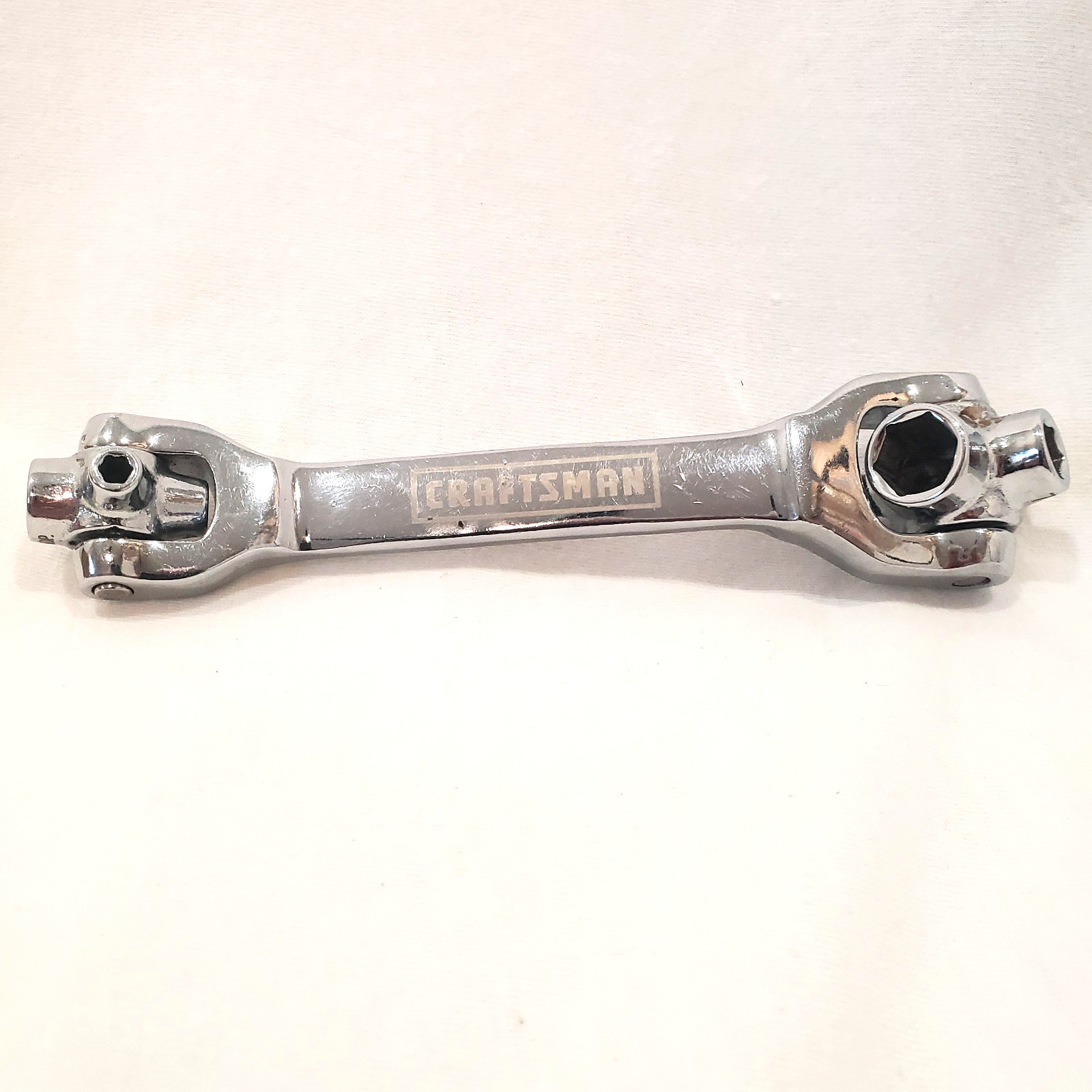 Craftsman Dogbone 35740-AB 8 In 1 Swivel Wrench 1/8″ to 3/8″