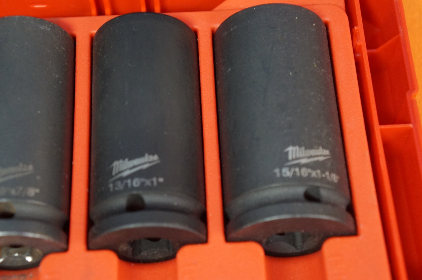 Milwaukee 49-66-5124 1/2″ Drive 6PC 12PT 2 In 1 Socket Set 3/8″-1-1/8″