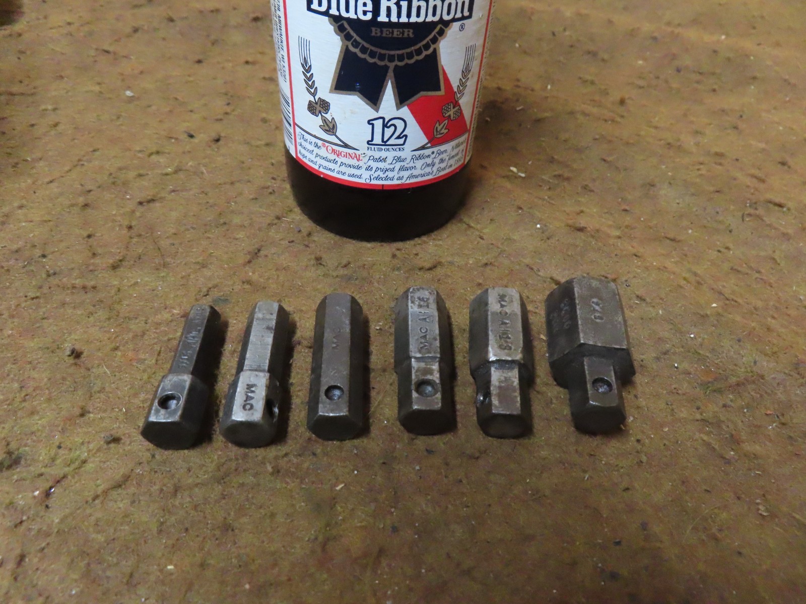 Mac Allen VT8 Hex socket tip,6pc,AI10~AI 124,fits 7/16″hex,USA~AVG+🤠M6.28.25