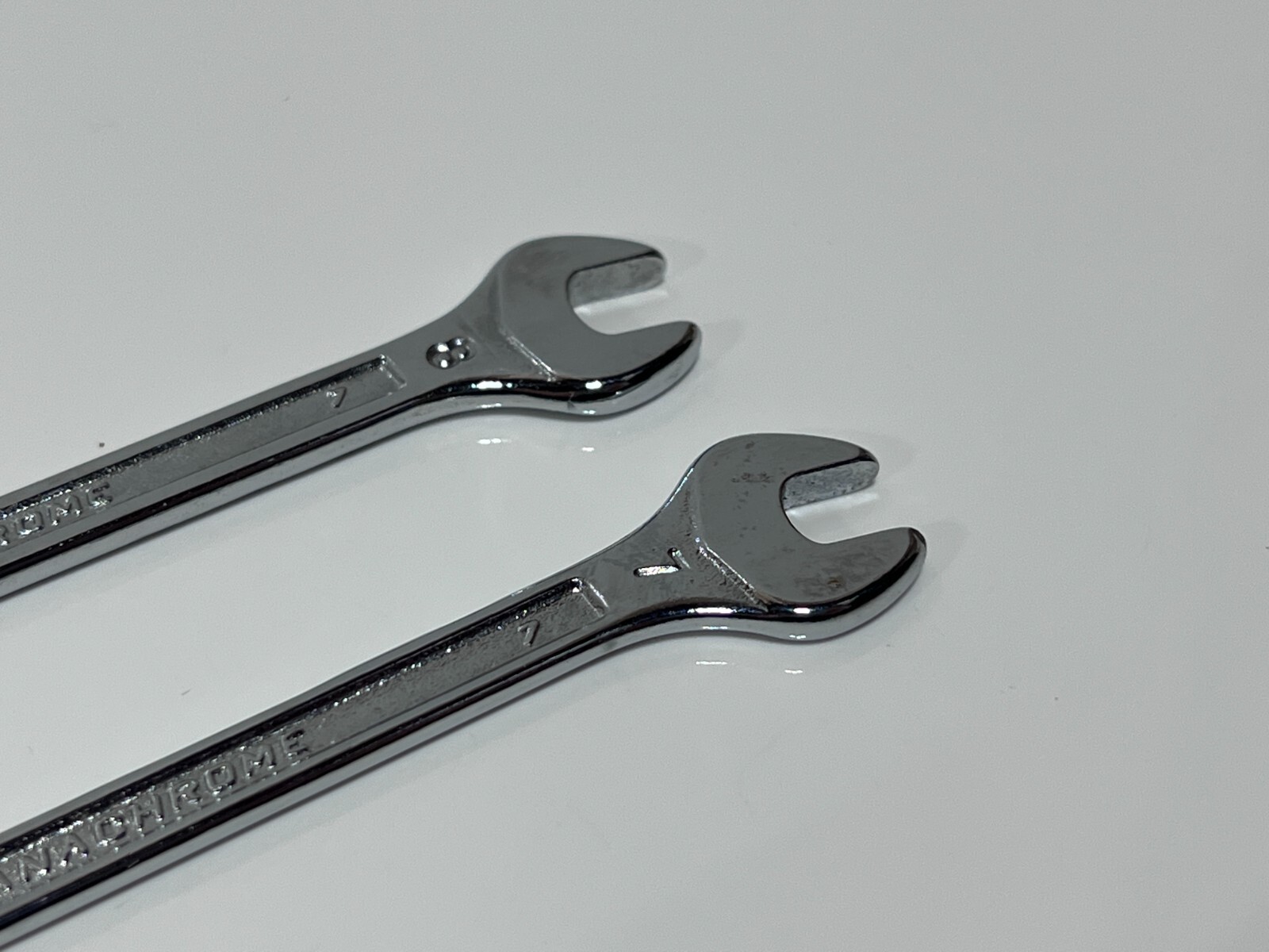 FACOM Tools (Made in France) 2pc No. 4 Metric Open-End Wrench Set – 7mm to 10mm