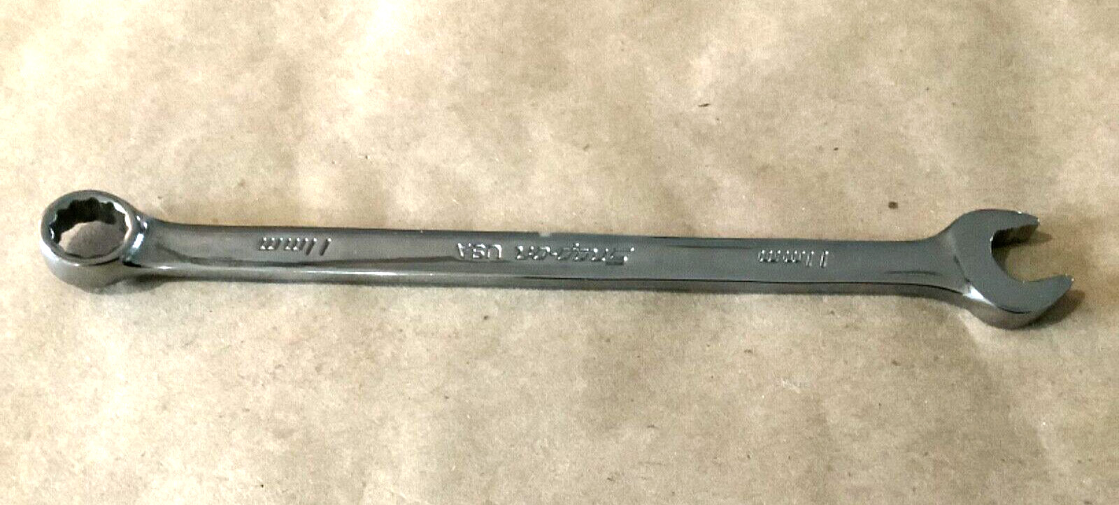 New Snap-on SOEXM11 11mm 12-Point Metric Standard Combination Wrench
