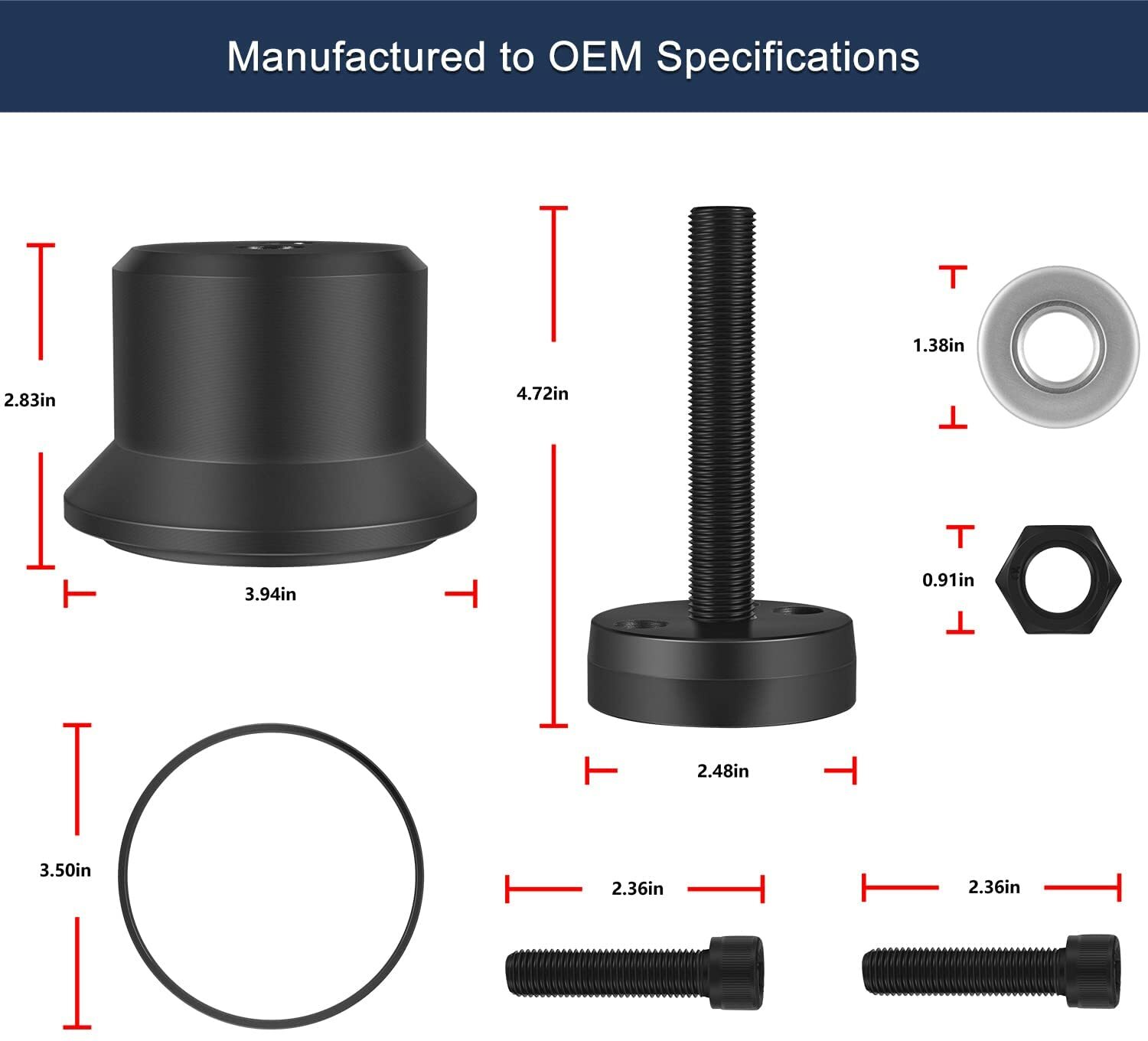 303-1509-01 Front Crankshaft Seal Installer ST-137B For Ford 6.7L Power Stroke