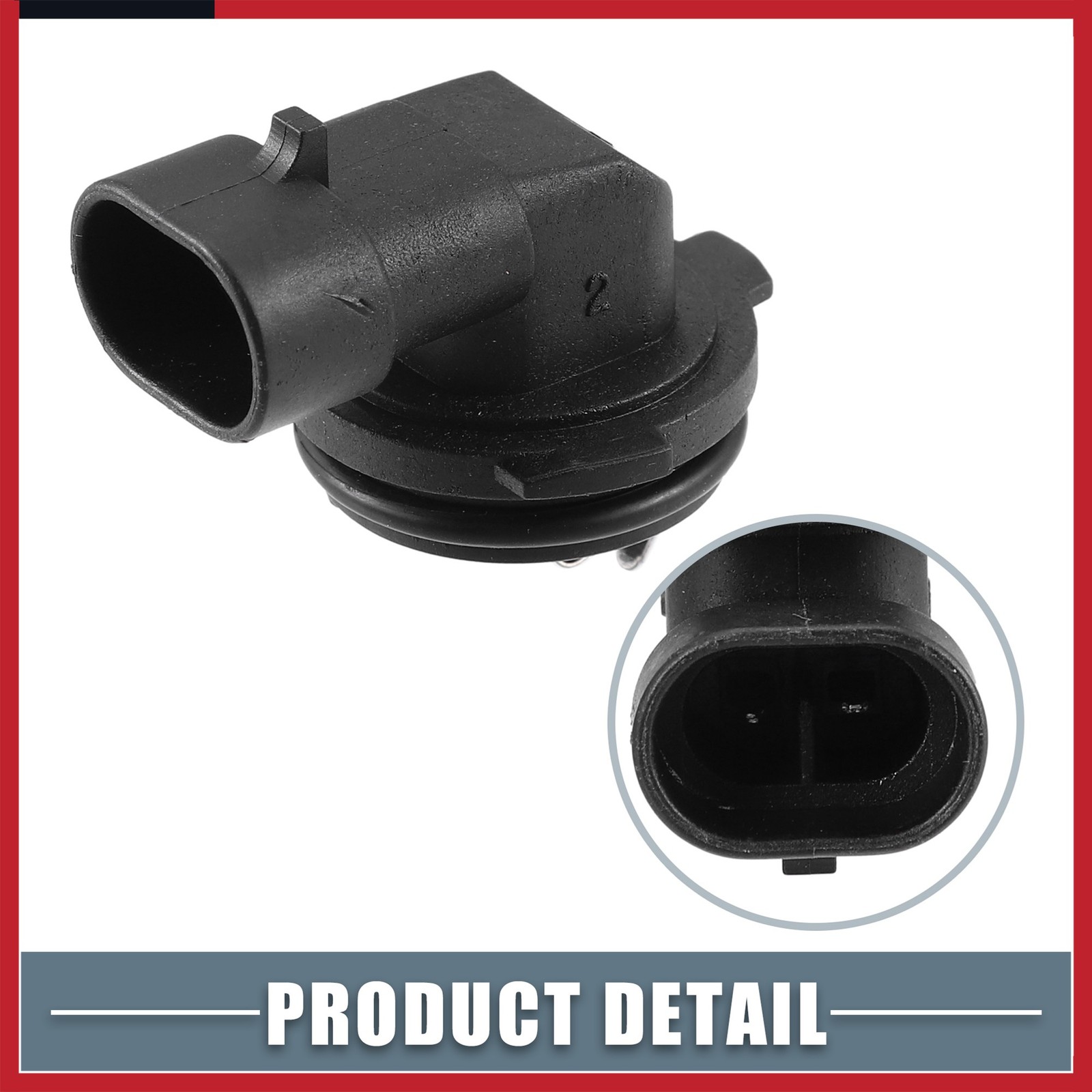 Fog Light Bulb Holder Socket 1445 H1 for Automotive Vehicle Plastic