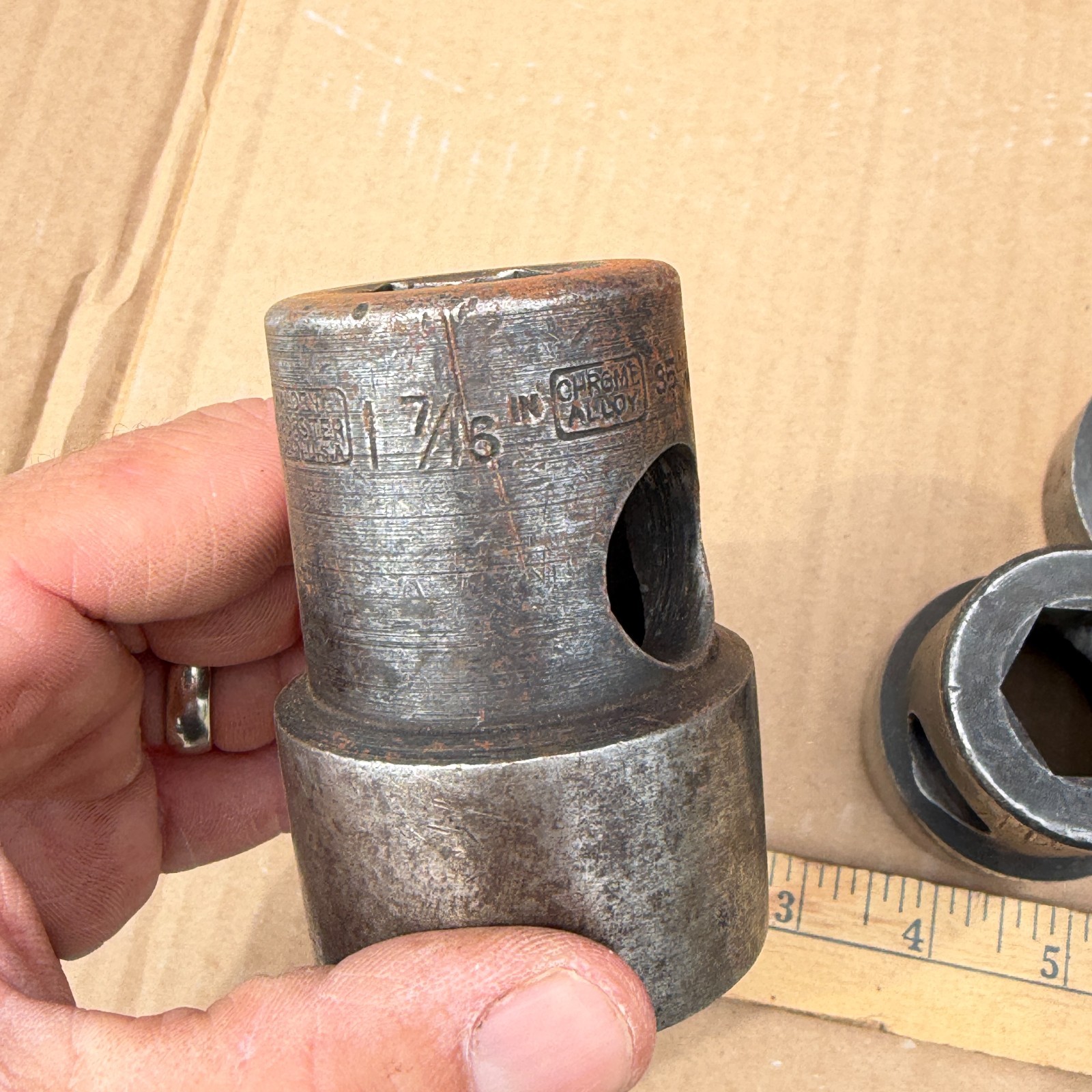 Walden-Worcester 546-570 1″ Hex Drive 1 7/16″-2″ Alloy Socket – 6 pc set
