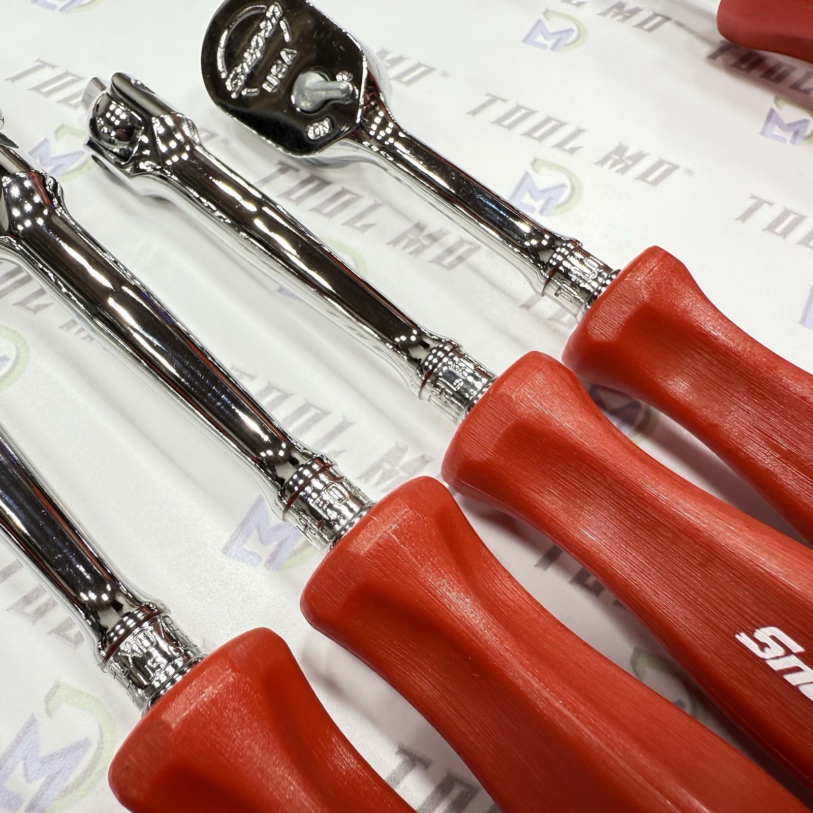 Snap-on Tools USA RARE 31pc RED 1/2″ 3/8″ 1/4″ Drive Ratchet Set SHLFD80A