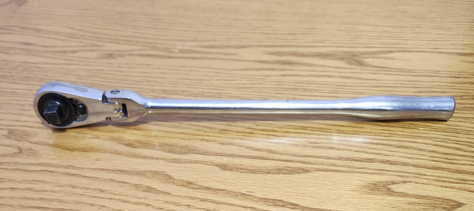 Cornwell Flex Head Offset Chrome Handle 3/8″ Drive Ratchet 12″ USA