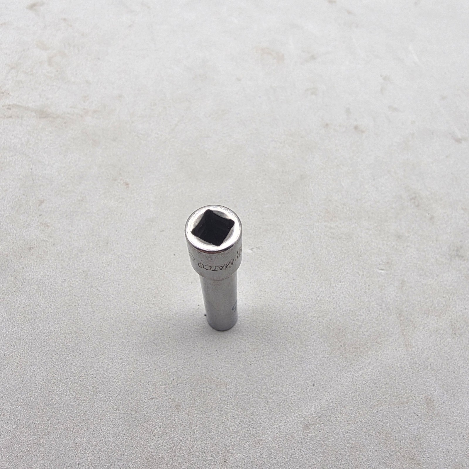 Matco Tools AD6M6A 6mm Metric Deep Socket 1/4″ Drive 6 Point Chrome finish USA