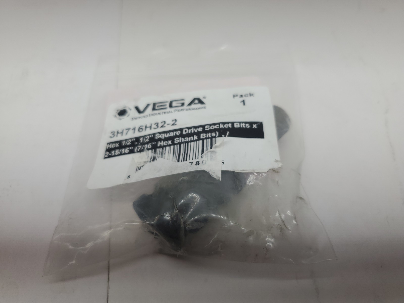 1/2″ drive 1/2″ hex Vega 3h716h32-2