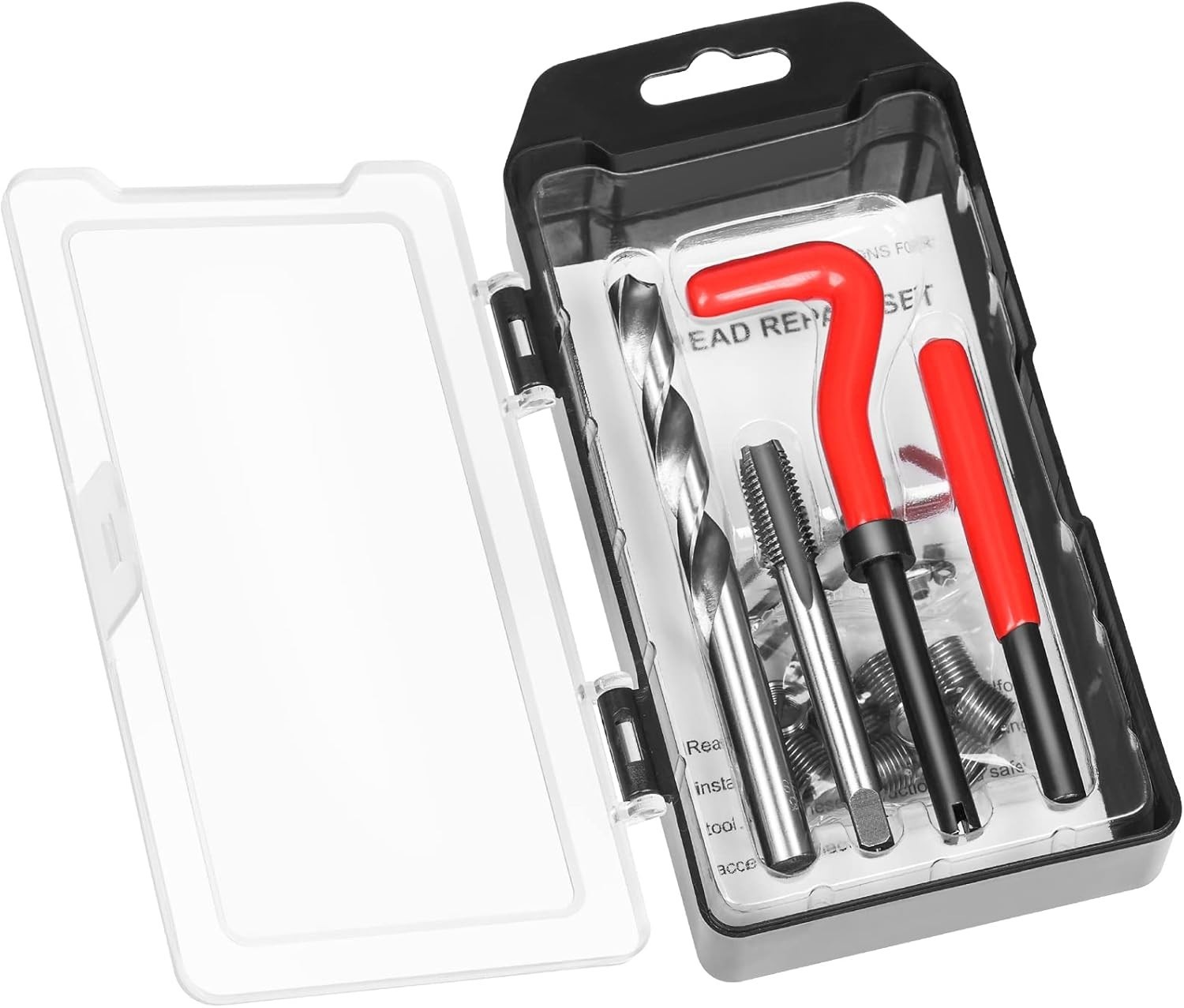 Thread Repair Kit M10 X 1.25mm, Metric Thread Repair Insert Kit Compatible Ha…