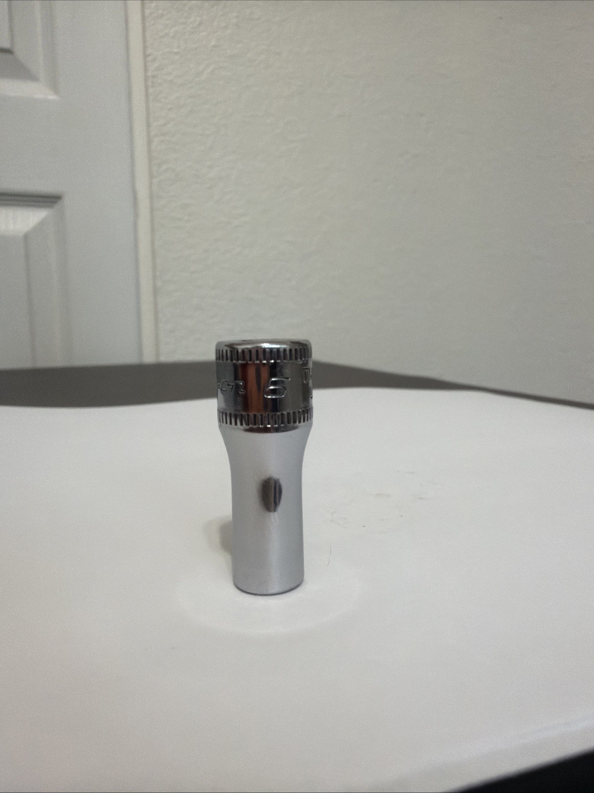 Snap-On TMMS6 6mm 1/4″ drive 6 point metric semi deep chrome socket