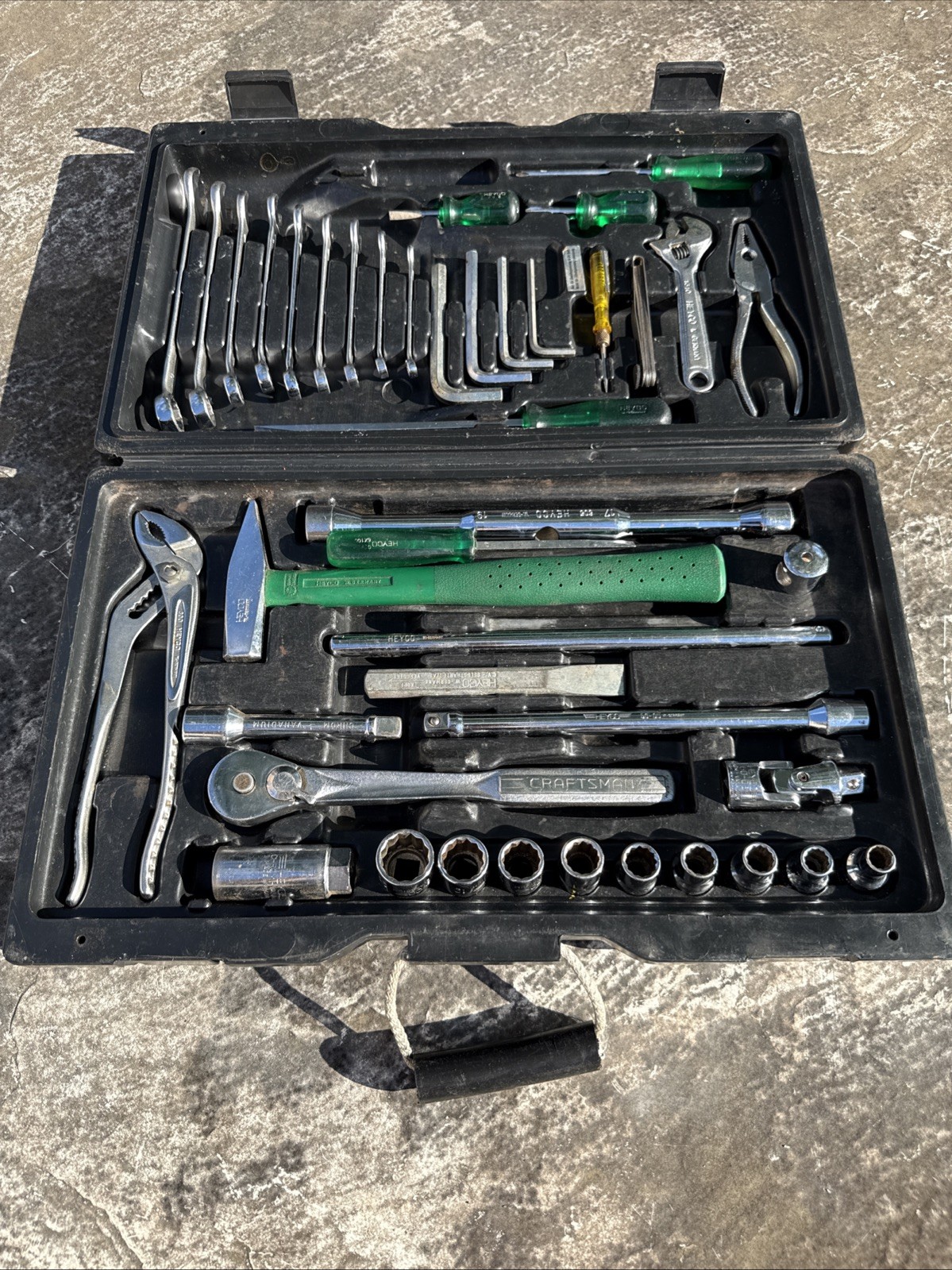 Vintage Heyco Expert Plus 42 Piece Tool Set METRIC (Chrome-Vanadium West Germany