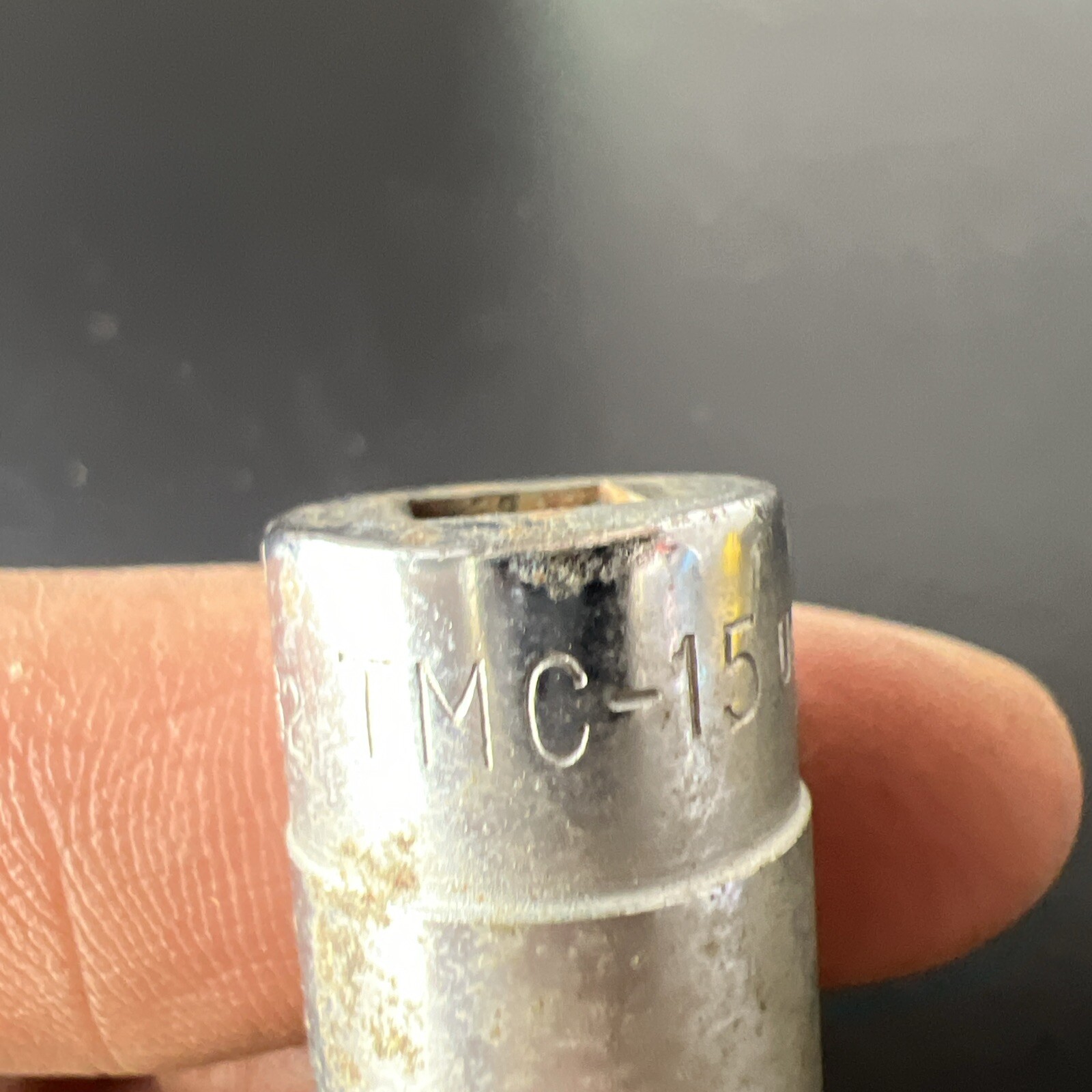 Snap On TMC15, 1/4” Dr. 15/32″, 6 Pt. Stromberg Carburetor Socket, 1951