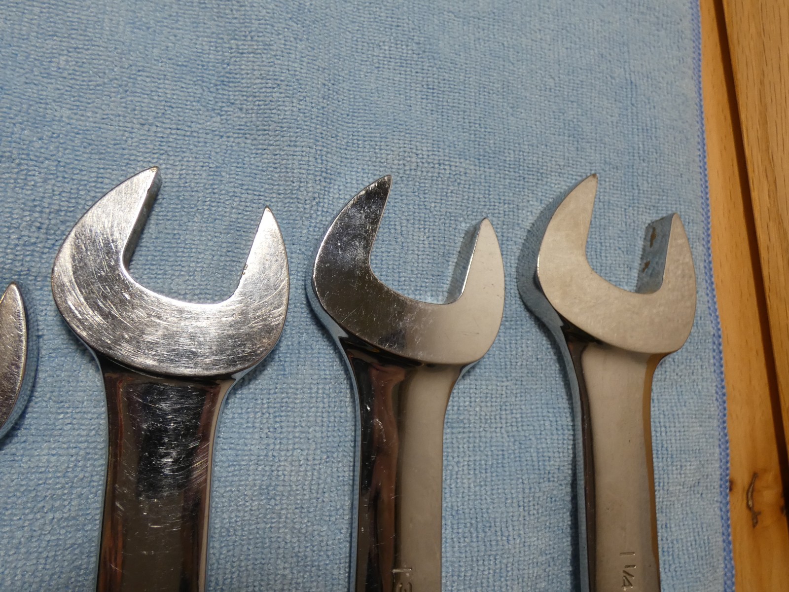 Snap-On 6 Pc. Combo Flank Drive Wrench Set SAE OEX28, OEX30B, OEX32,36,38B, 40B