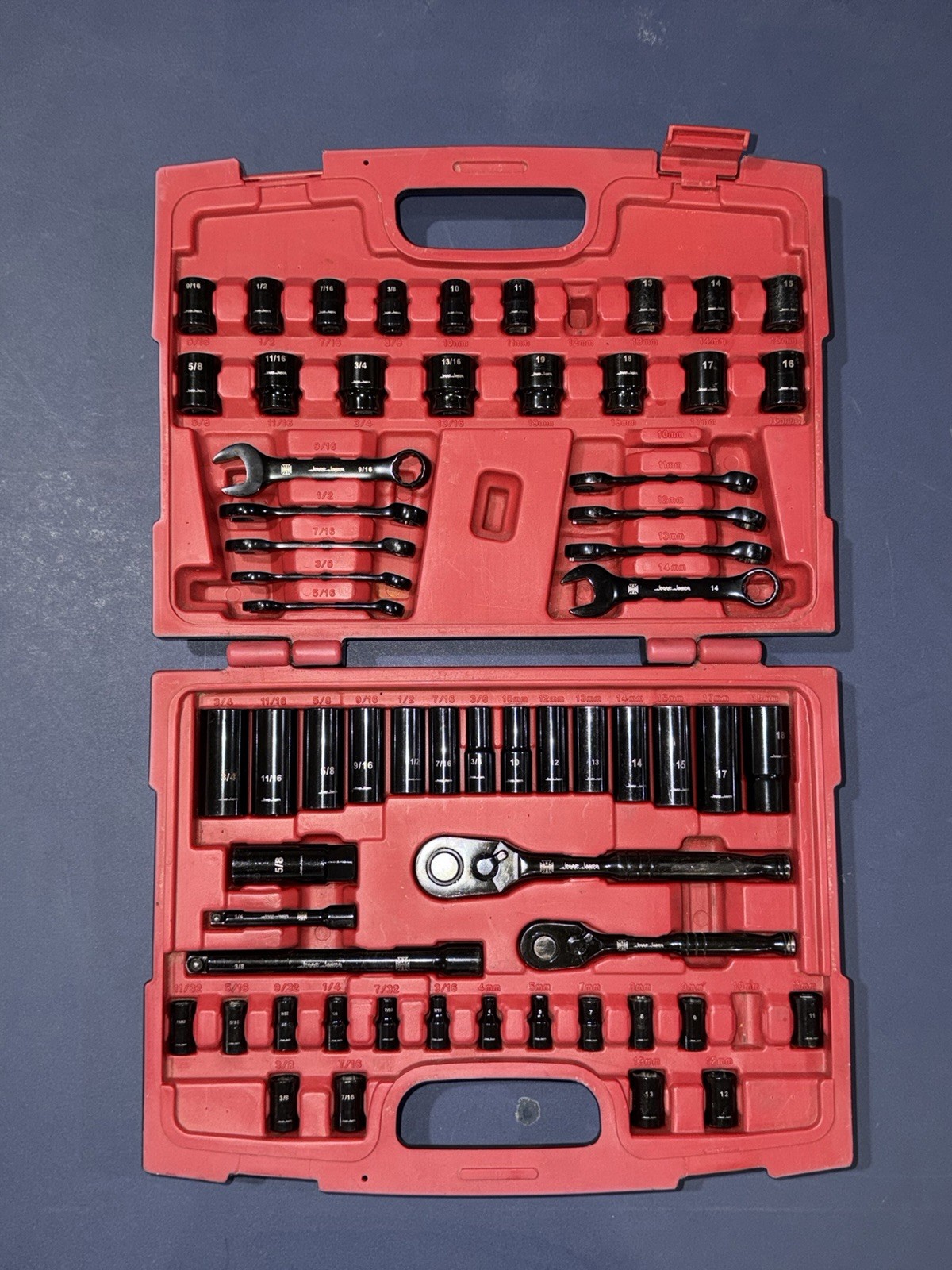 Mac Tools Jesse James West Coast Choppers Tool Set 64-Piece, Black Chrome