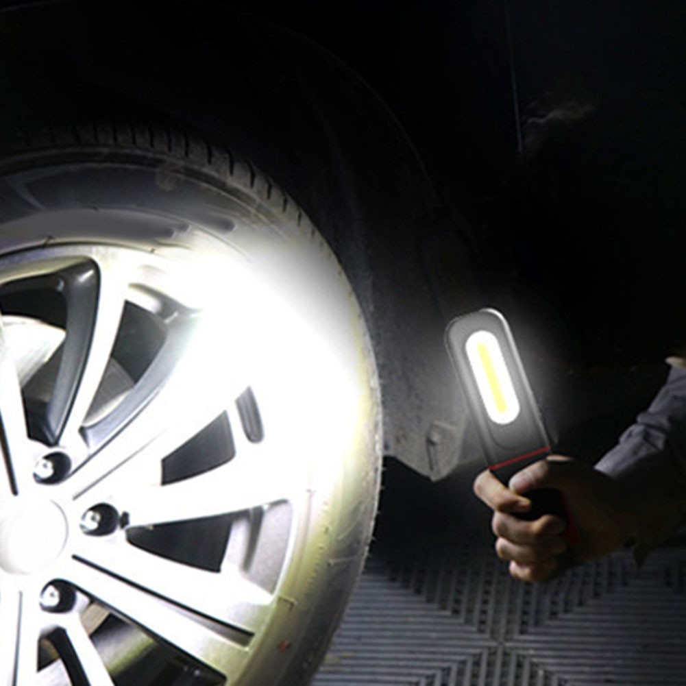 COB LED Rechargeable Work Light Magnetic Base for Inspection and Repairs