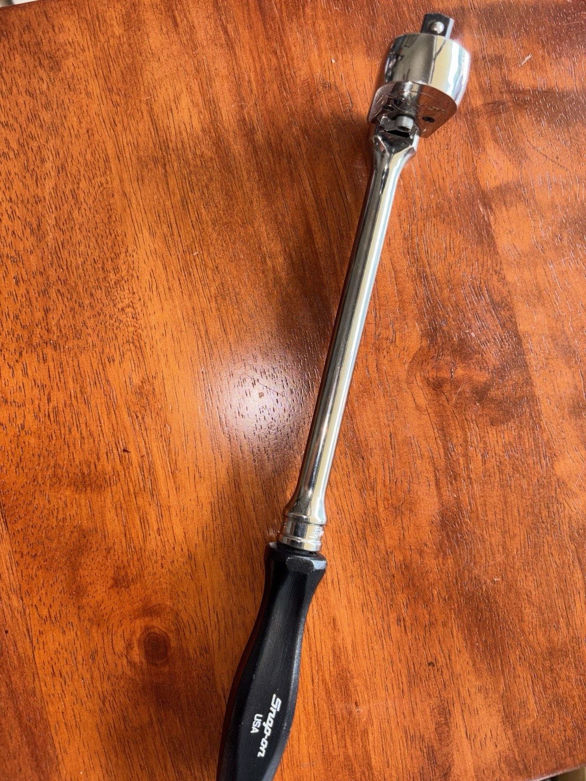 New Snap-On F851 3/8 Flex Drive Ratchet Black Handle