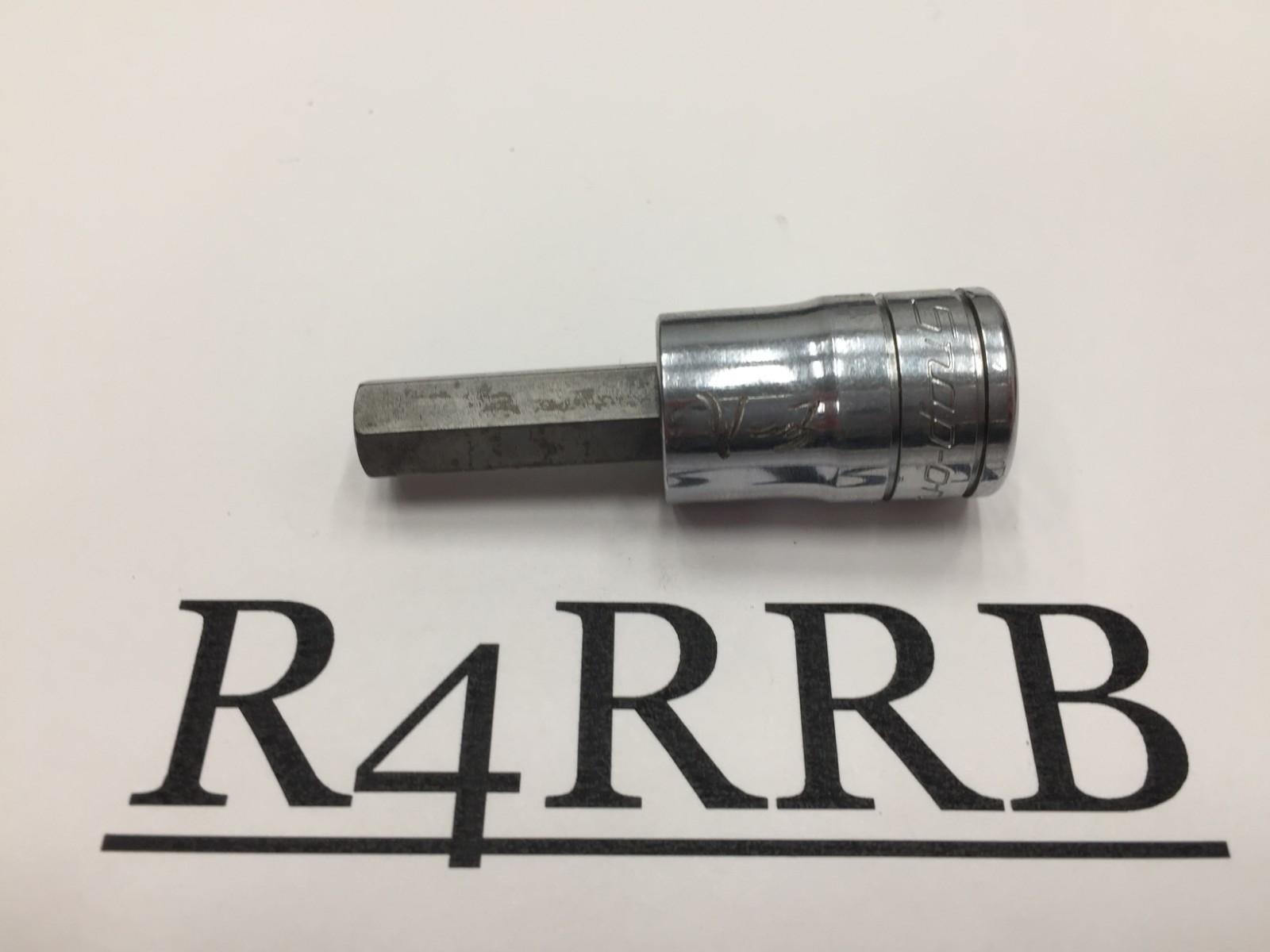 1997 Snap-On Tools USA 3/8″ Drive 5/16″ SAE Hex Bit Chrome Socket Driver FA10E