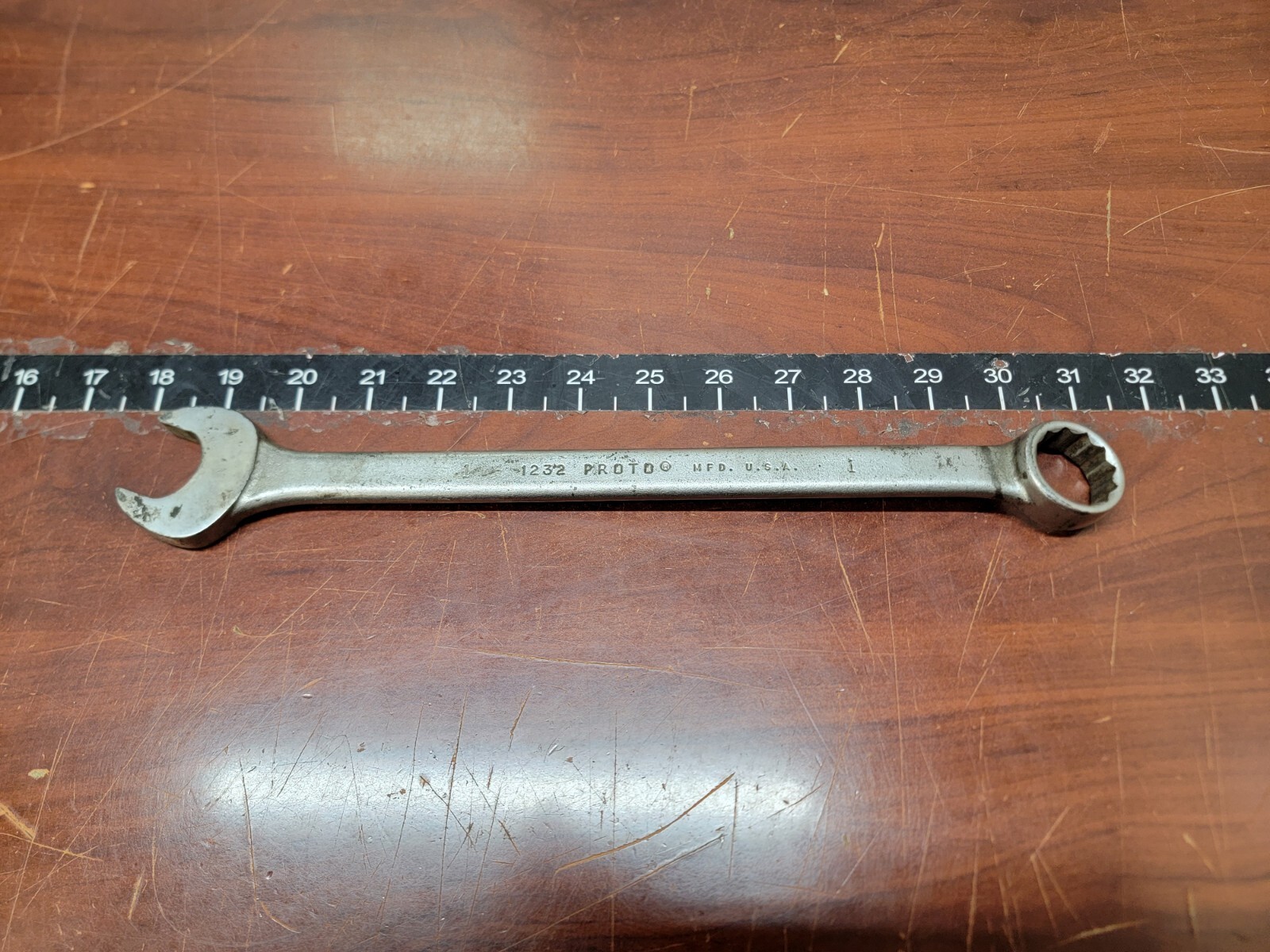 Proto Professional Anti Slip Combination Wrench 1″, 12 Point 1232 c-x