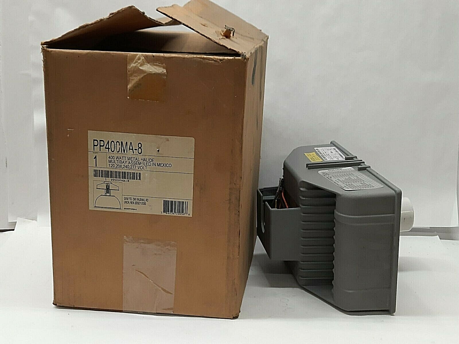 GENYTE METAL HALIDE M59 LAMP, 400W, 60 HZ, 120/277V PP400MA-8