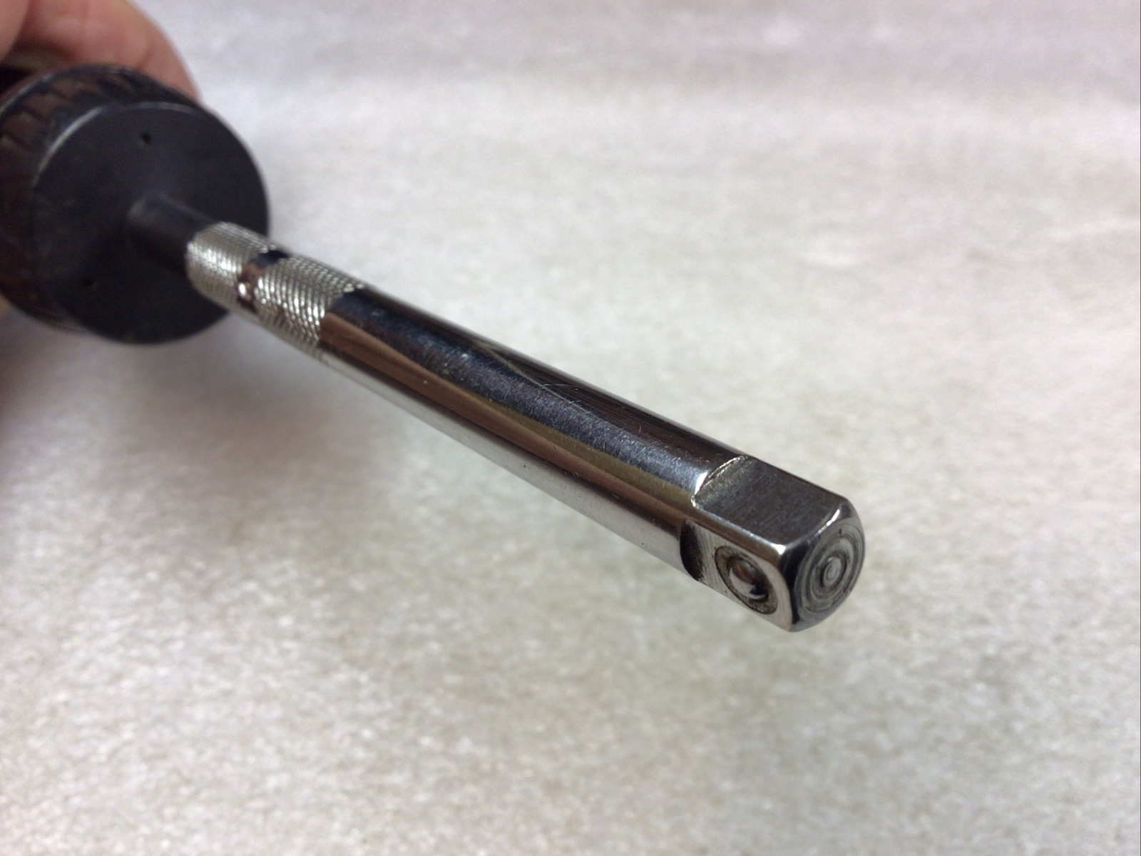 Snap On TMR4 – 1/4″ Square Drive, Ratcheting, 9” Black Hard Handled Driver-USA