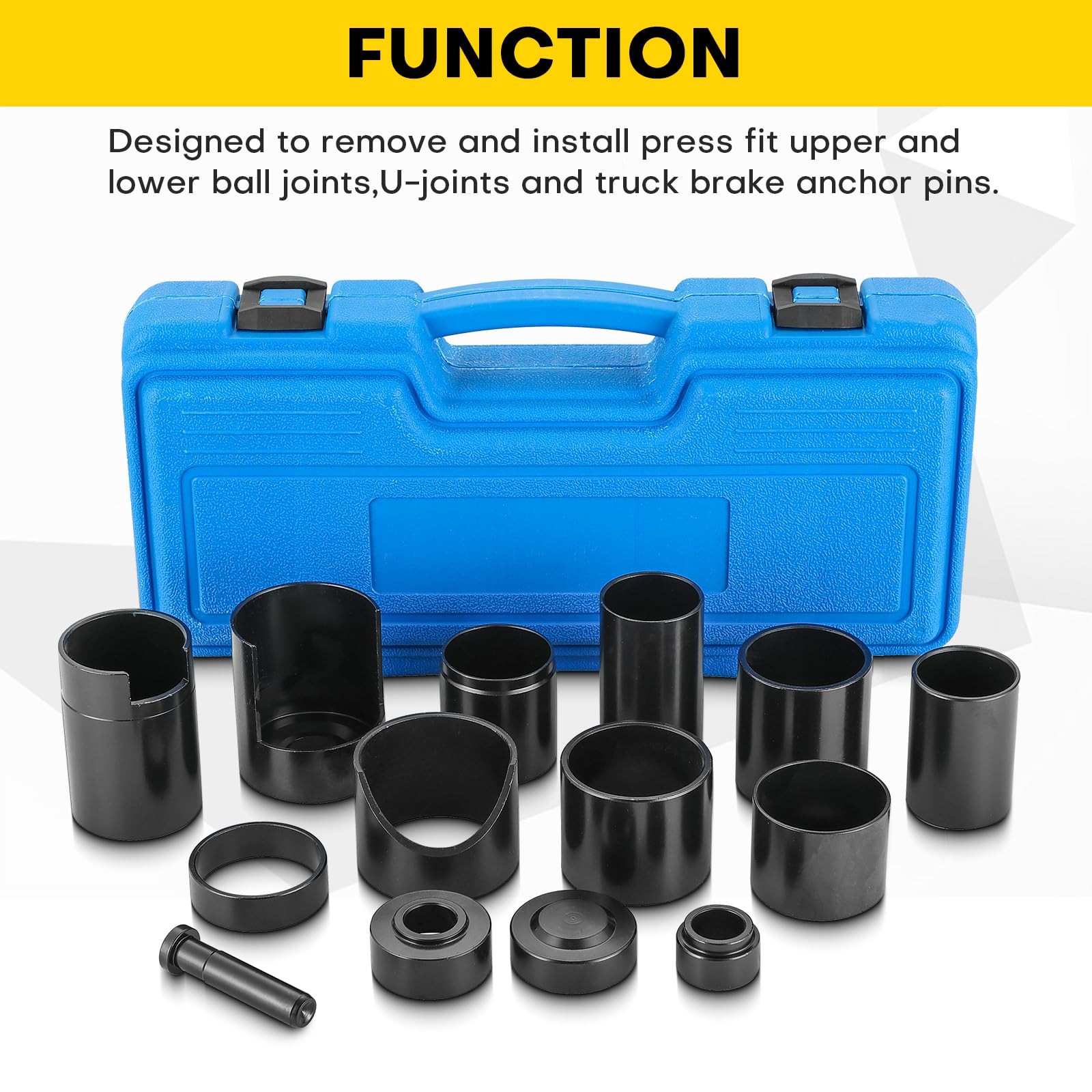 Ball Joint Tool Master Kit Remover Installer 14PC Heavy Duty Press Set