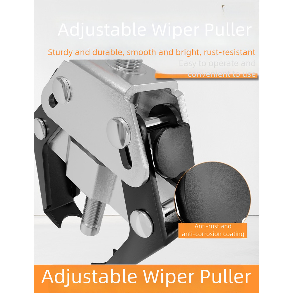 Carbon Steel Heavy Duty Wiper Arm Puller Remover Tool Adjustable Design