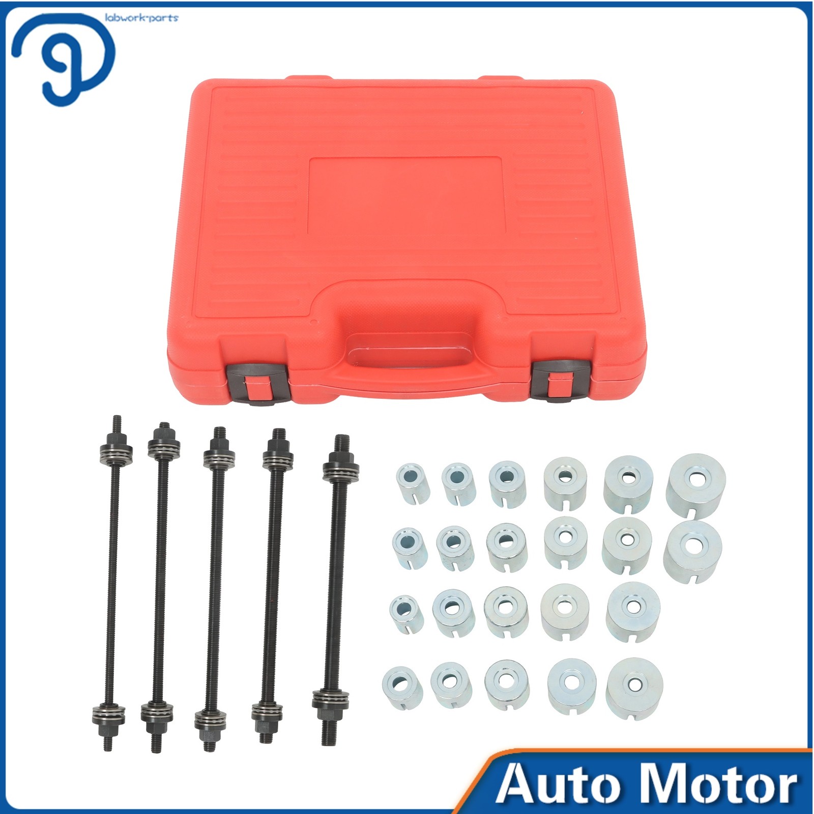 27PCS Universal Press and Pull Sleeve Set Bush Bearing Removal Insertion Tool