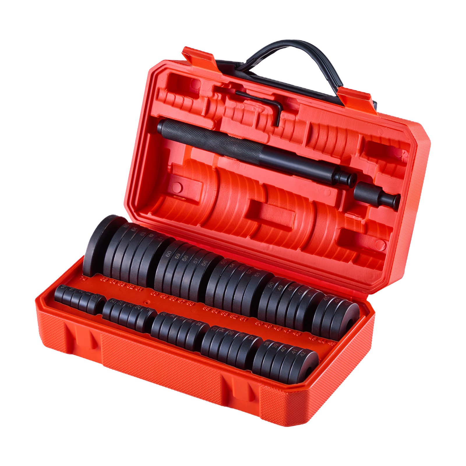 VEVOR Bearing Press Kit Bushing Bearing Seal Driver Removal Tool Set 52 Pcs Case