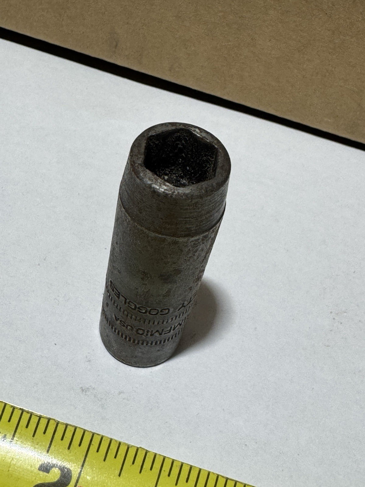 Snap-on Tools USA 3/8 Drive 10mm Metric Deep 6 Point Impact Socket SIMFM10
