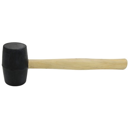 Roadpro SST-50102 Mallet Rubber, 16 Oz., Wood Handle