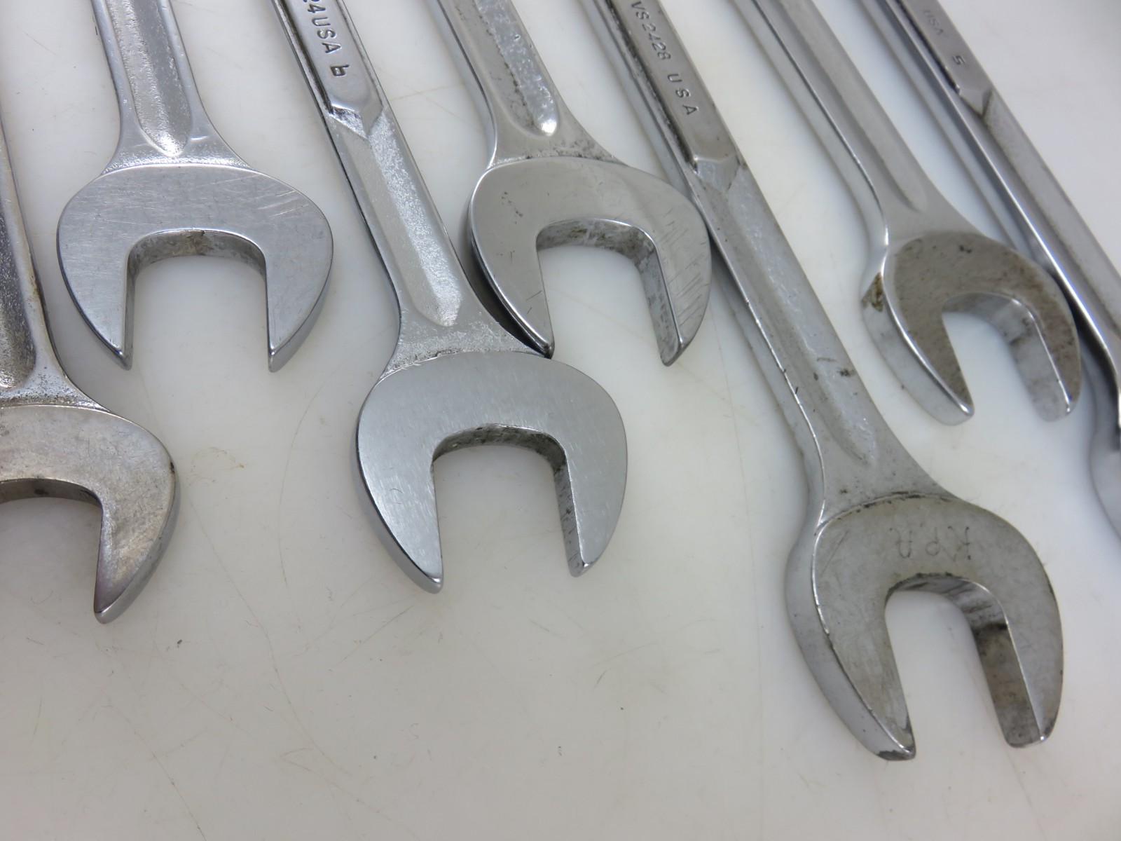 Snap-On VS Series Open End Wrench Set 11pc 1/4″-15/16″ Vintage