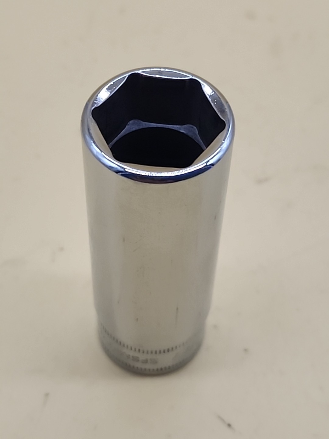 Snap-on Tools 3/8″ Drive 18mm 6 Point Chrome Deep Socket SFSM18 USA