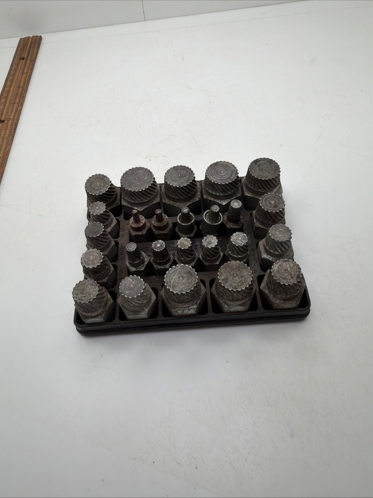Blue Point REX-25 25 Piece Multi-Spline Bolt Extractor Set USA
