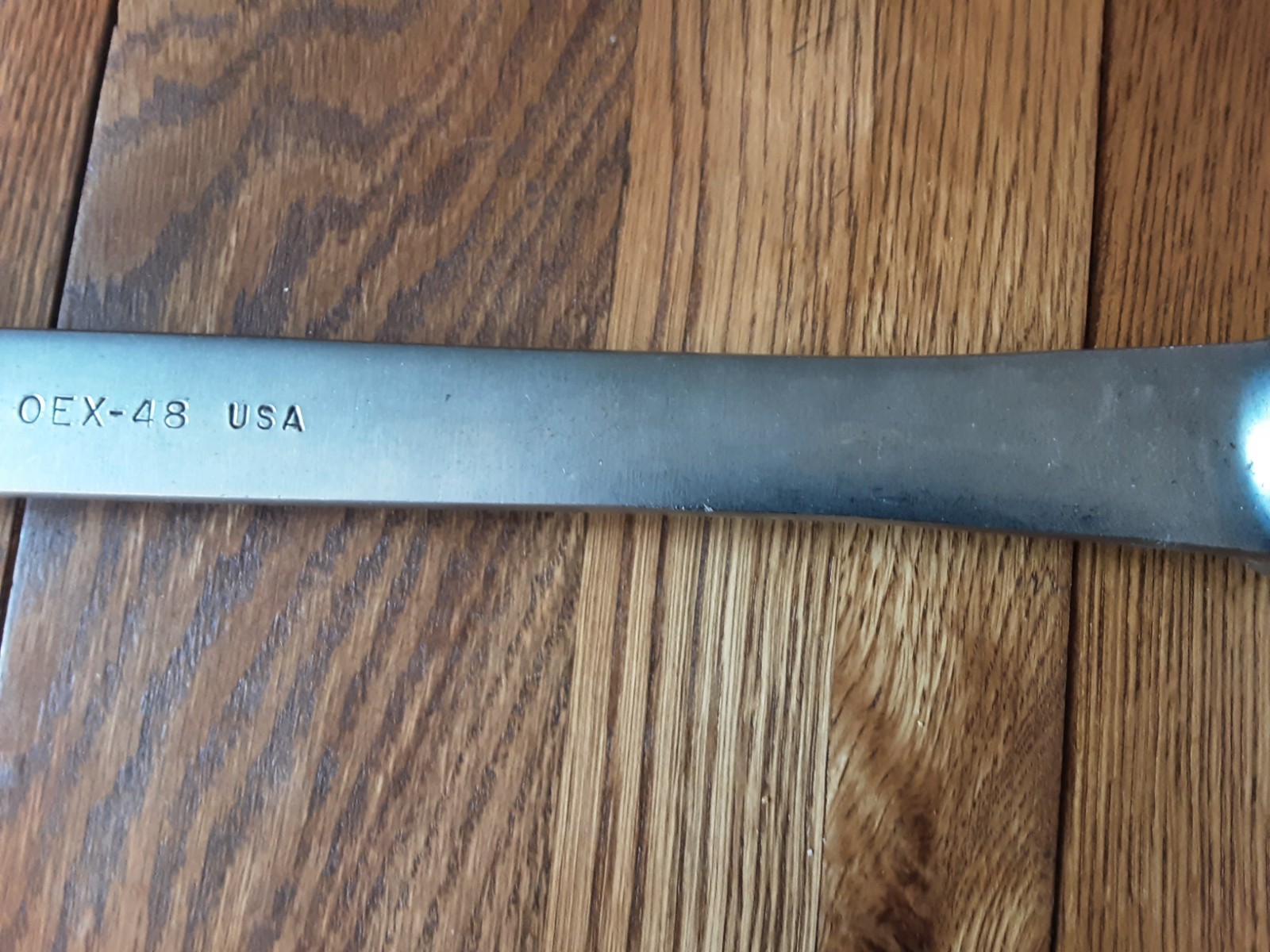 Snap-On Combination Wrench OEX 48 SAE Made in USA 1-1/2in Box End 12 Point.