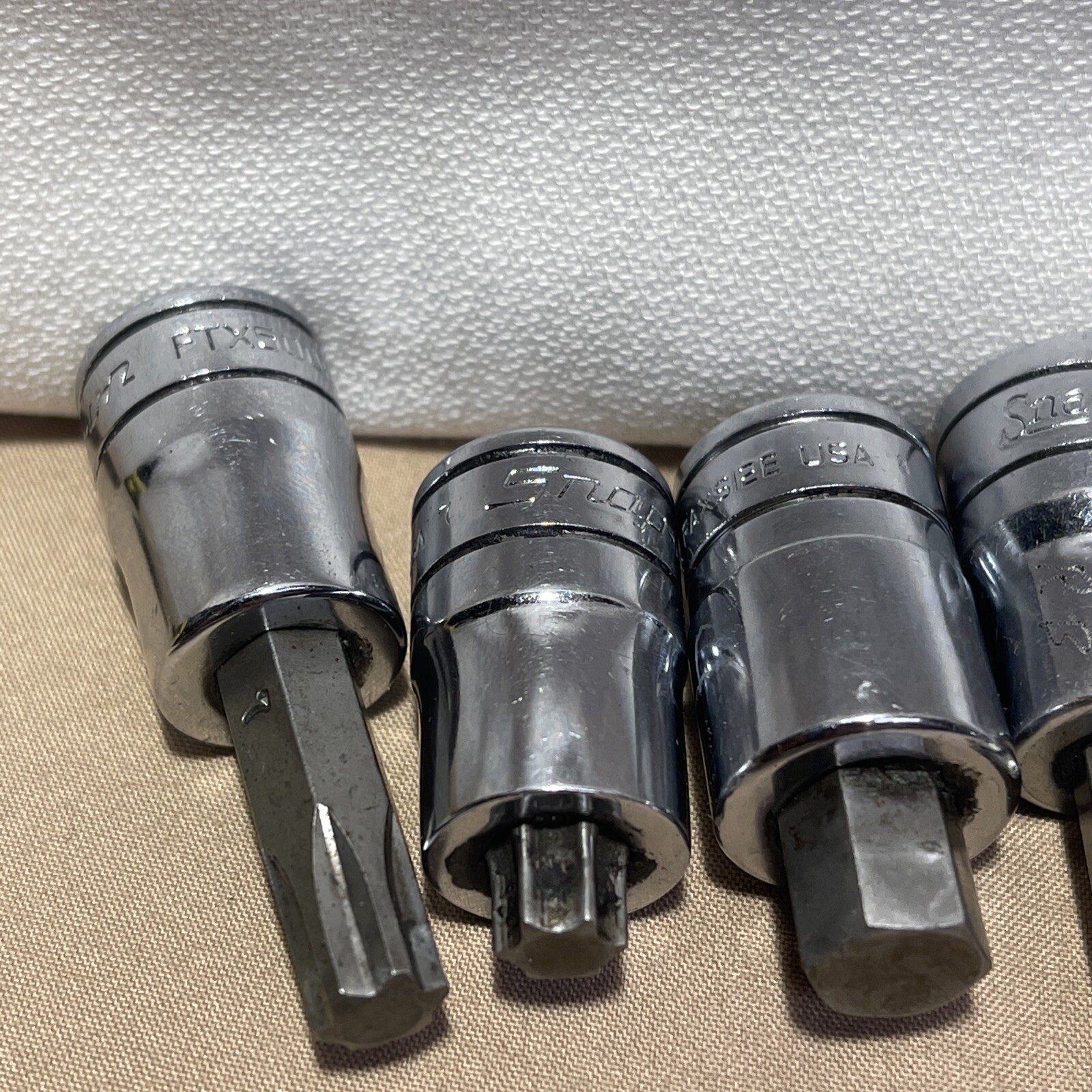 Snap-on Tools USA 3/8″ Drive Torx Sockets LOT/8 Set