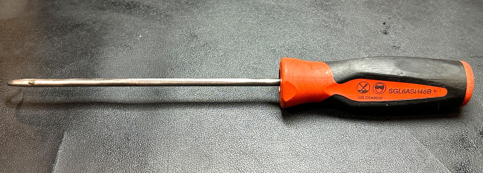 SNAP ON SGL6ASH45B 10.25″ Instinct® Long Heavy-Duty 45º Hook Pick (Red) USA