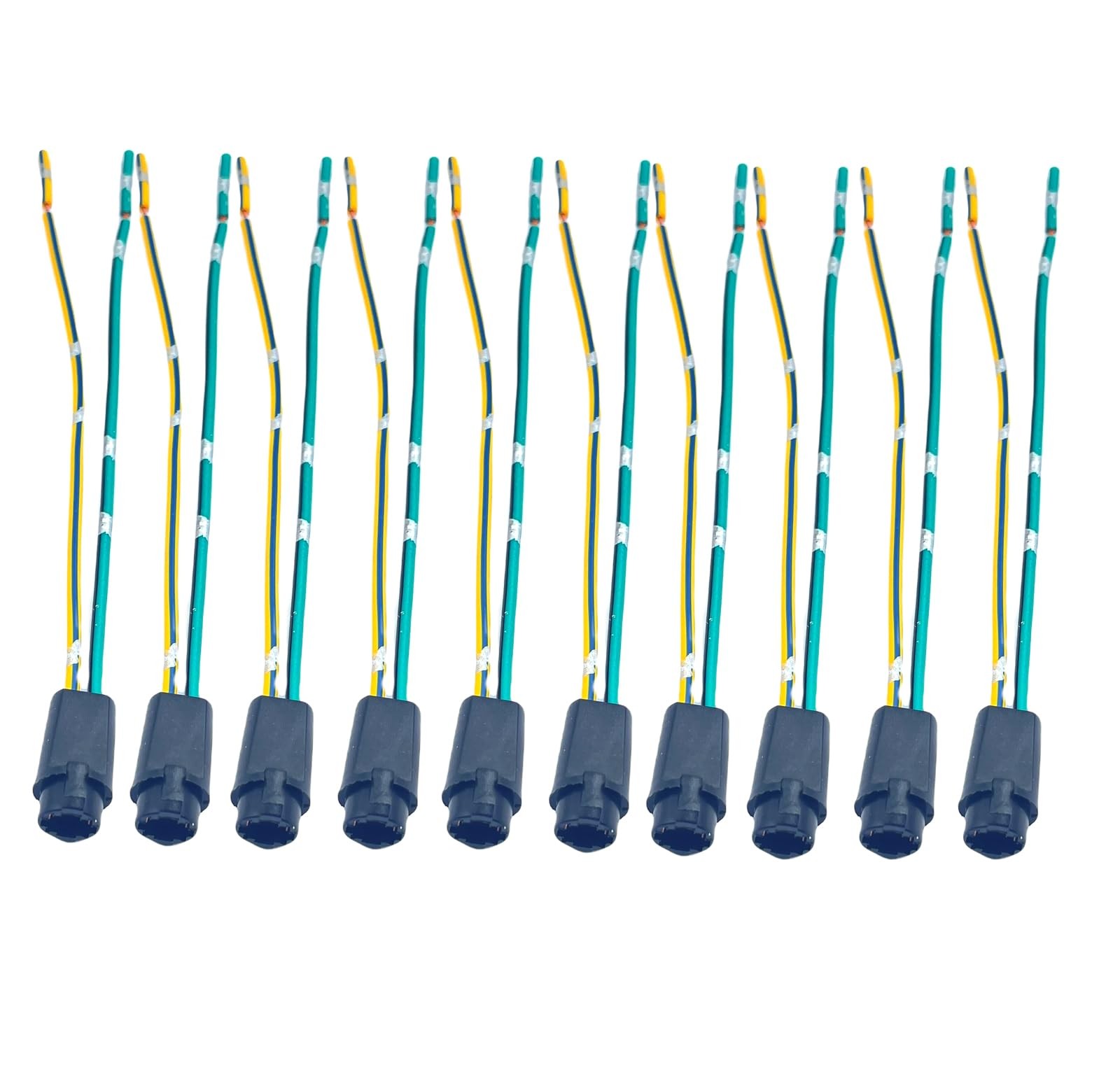 Bstenky 10Pack T5 W2W 37 74 286 Car Bulb Socket Holder Pre-Wired Connector…