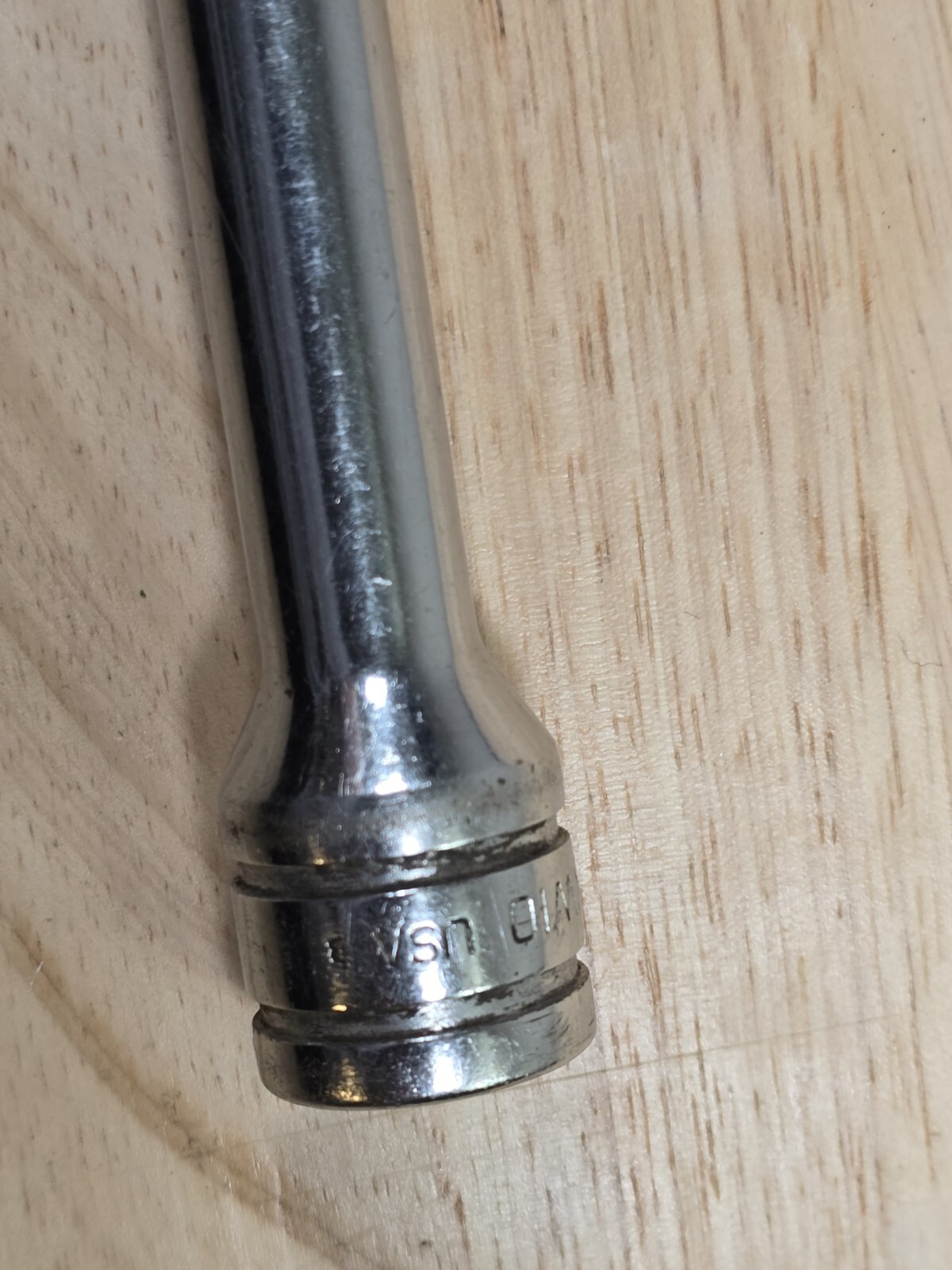 snap on tools SXW10 1/2″ drive 10″ long wobble socket extension worn