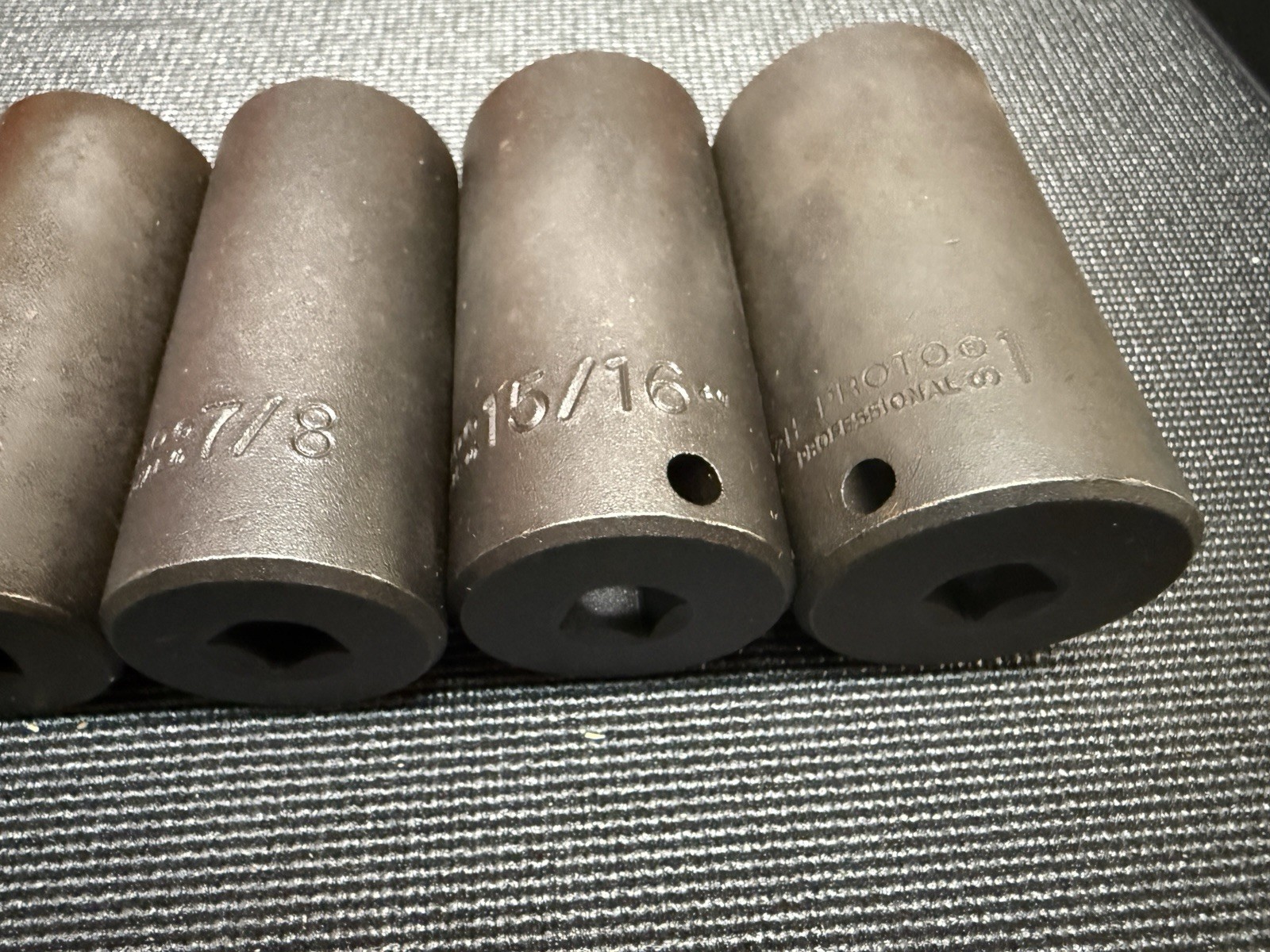 Proto 3/8 Drive Deep Well Impact Socket Set 12pc