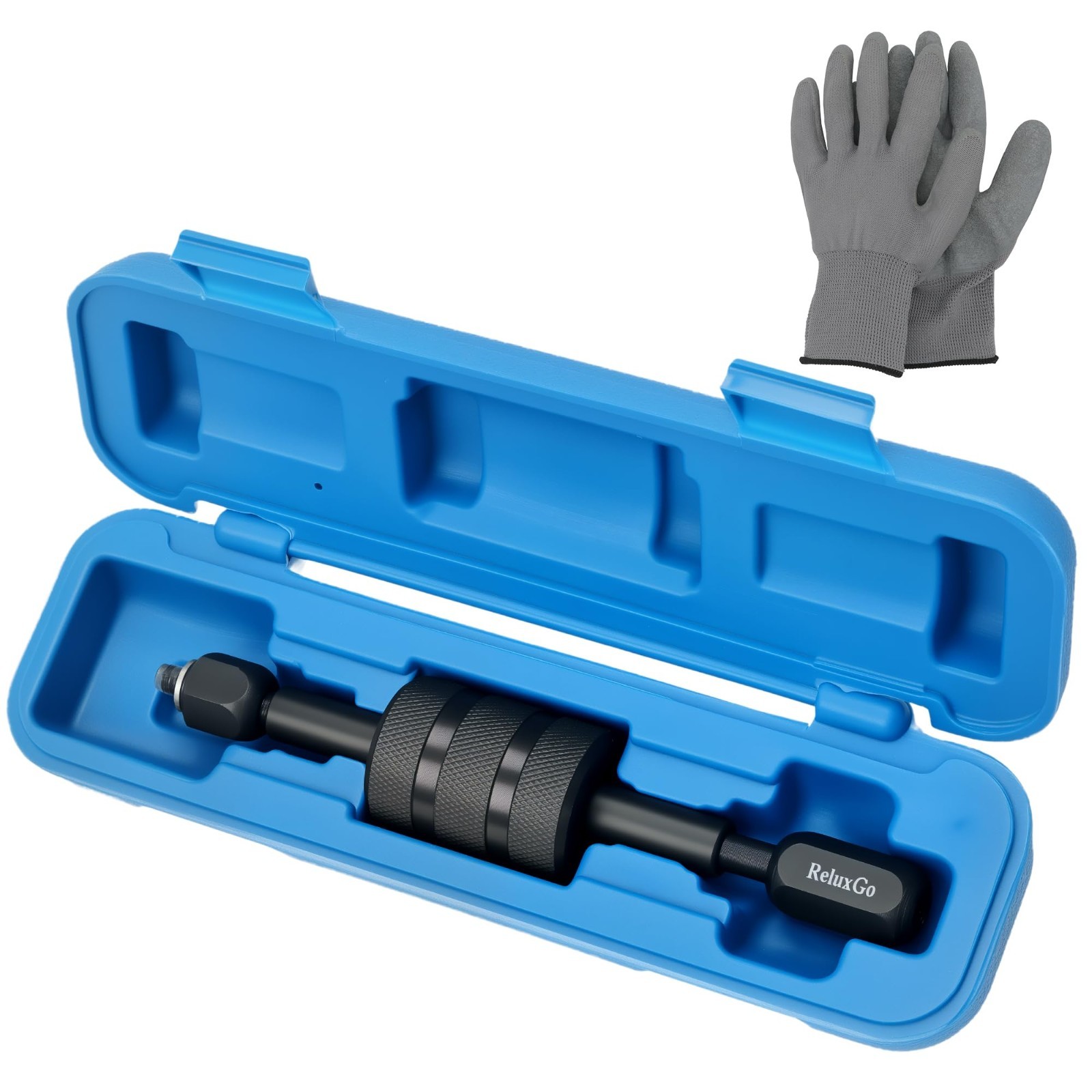 Common Rail Diesel Injector Puller Tool Set, Slide Hammer Remover w/ M8 M12 M14
