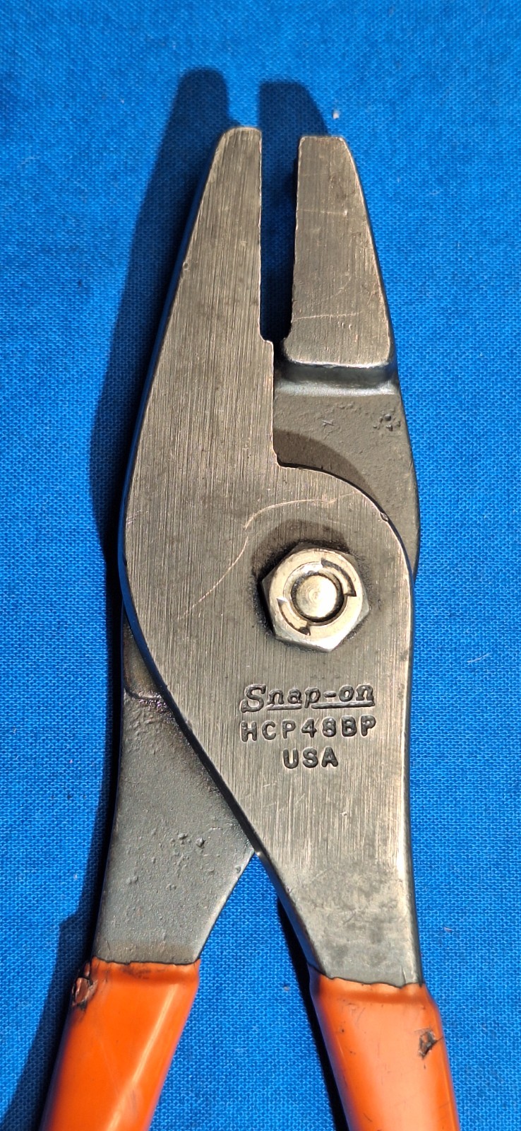 Snap-On HCP48BP 8″ pair of corbin hose clamp pliers red handles