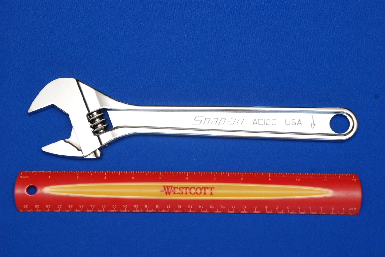 Snap-on Tools NEWEST USA Made 12″ Adjustable Wrench AD12C Ships for FREE