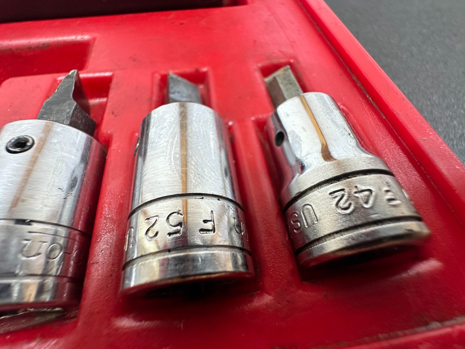 🇺🇸 Snap On Tools USA 208EPIT 8pc 3/8″ Drive Hand Impact Driver Set w/ Case