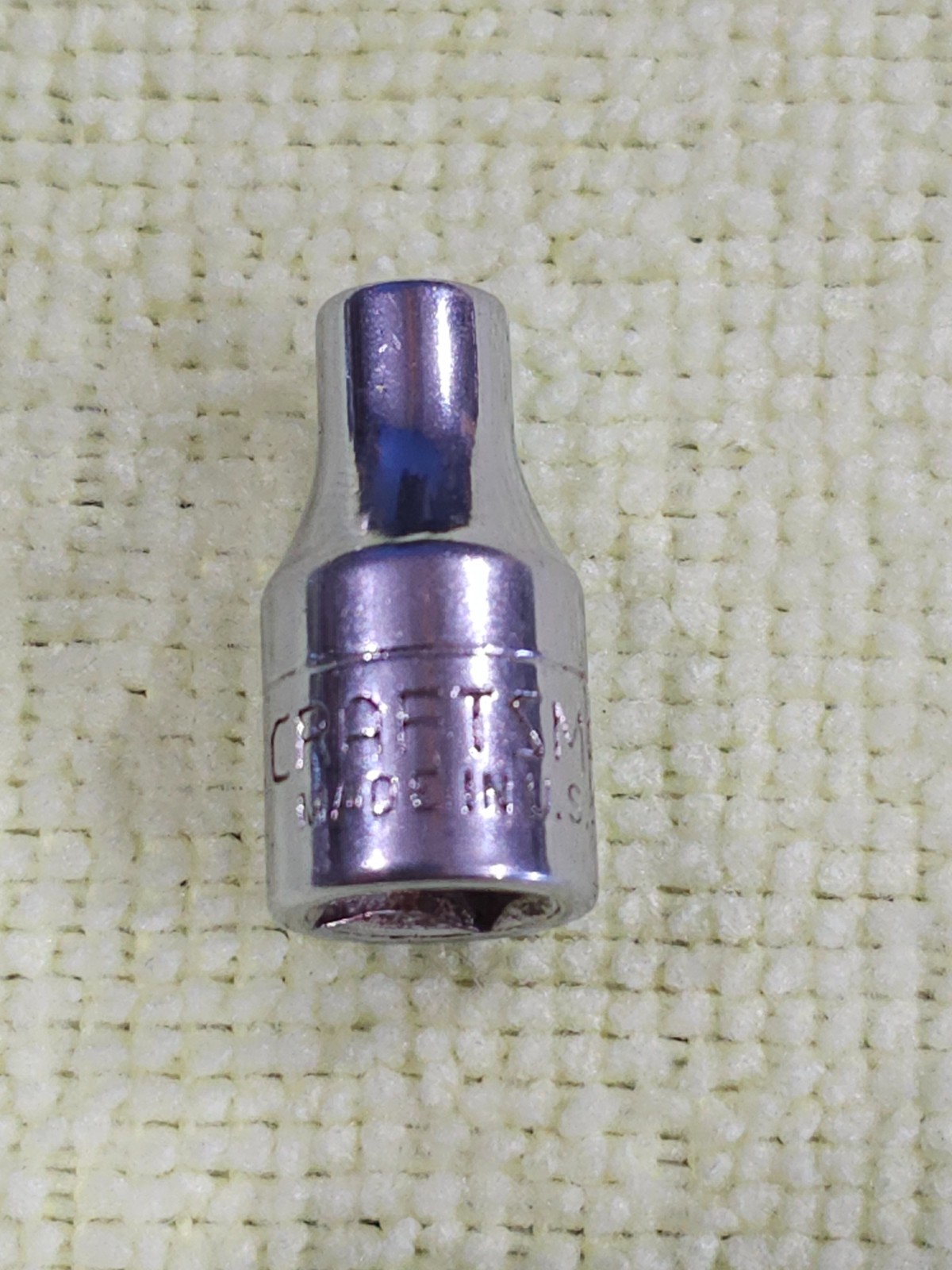 Vintage Craftsman 5/32″ Standard Socket SAE 6 Point 1/4″ Drive V 43481 USA Made