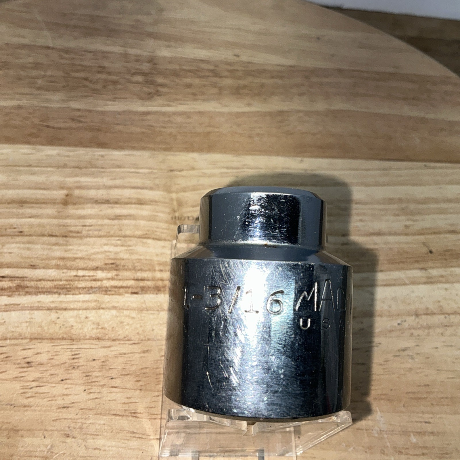 Mac Tools 1/2″ Drive 1-3/16″ 6PT SAE Shallow Chrome Socket USA V386(I)