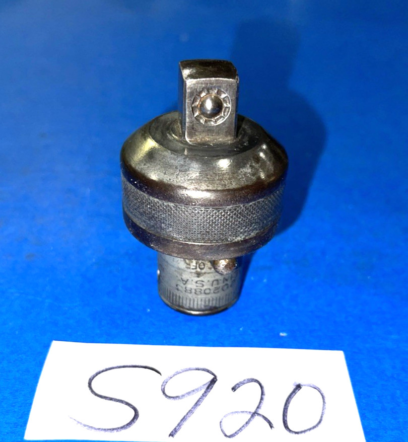 SNAP-ON TOOLS VINTAGE 1/2 DRIVE RATCHETING ADAPTOR 1944 INCLUDES SHIPED IN US